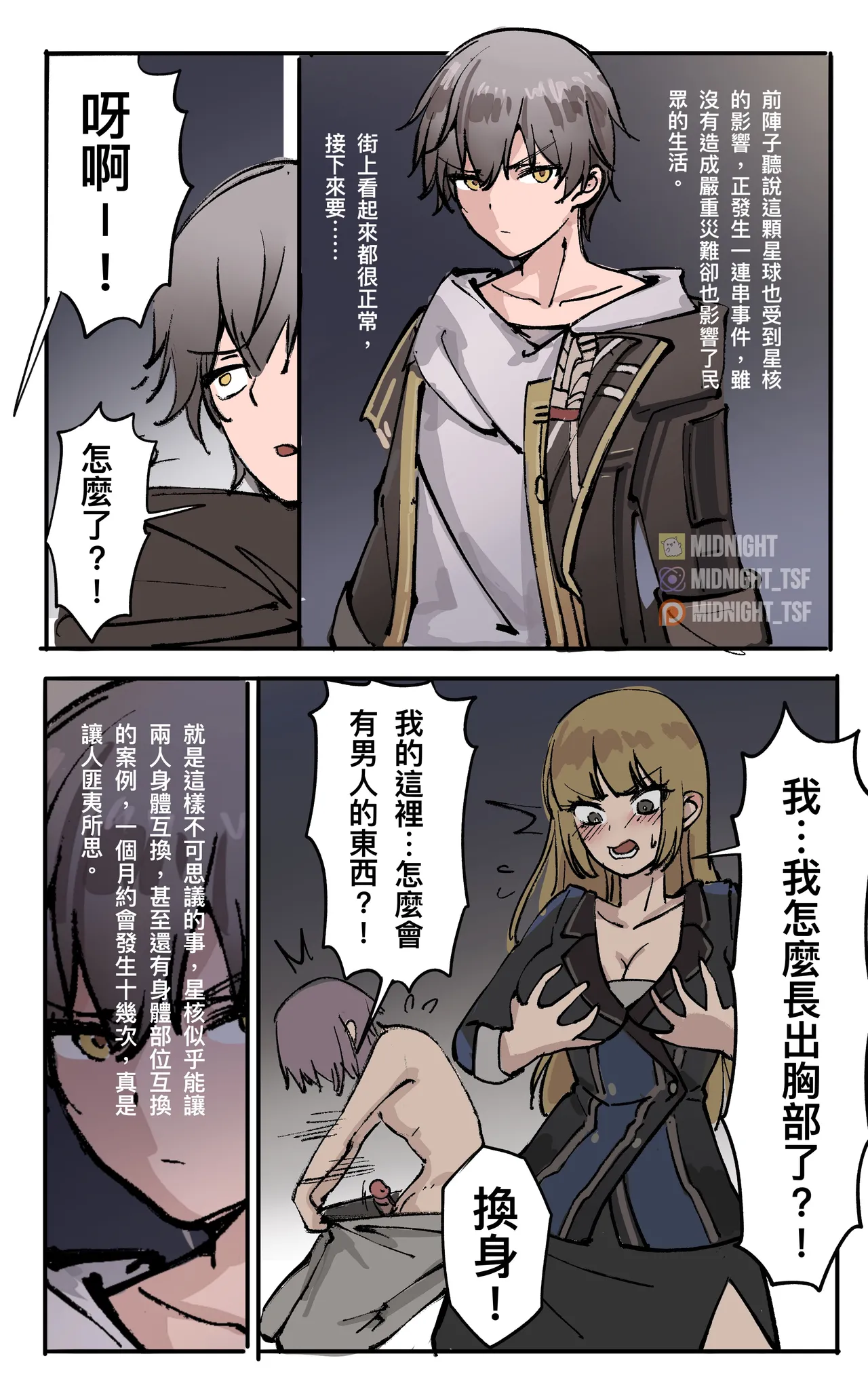 星穹鐵道 : 星核換身 page 1 full