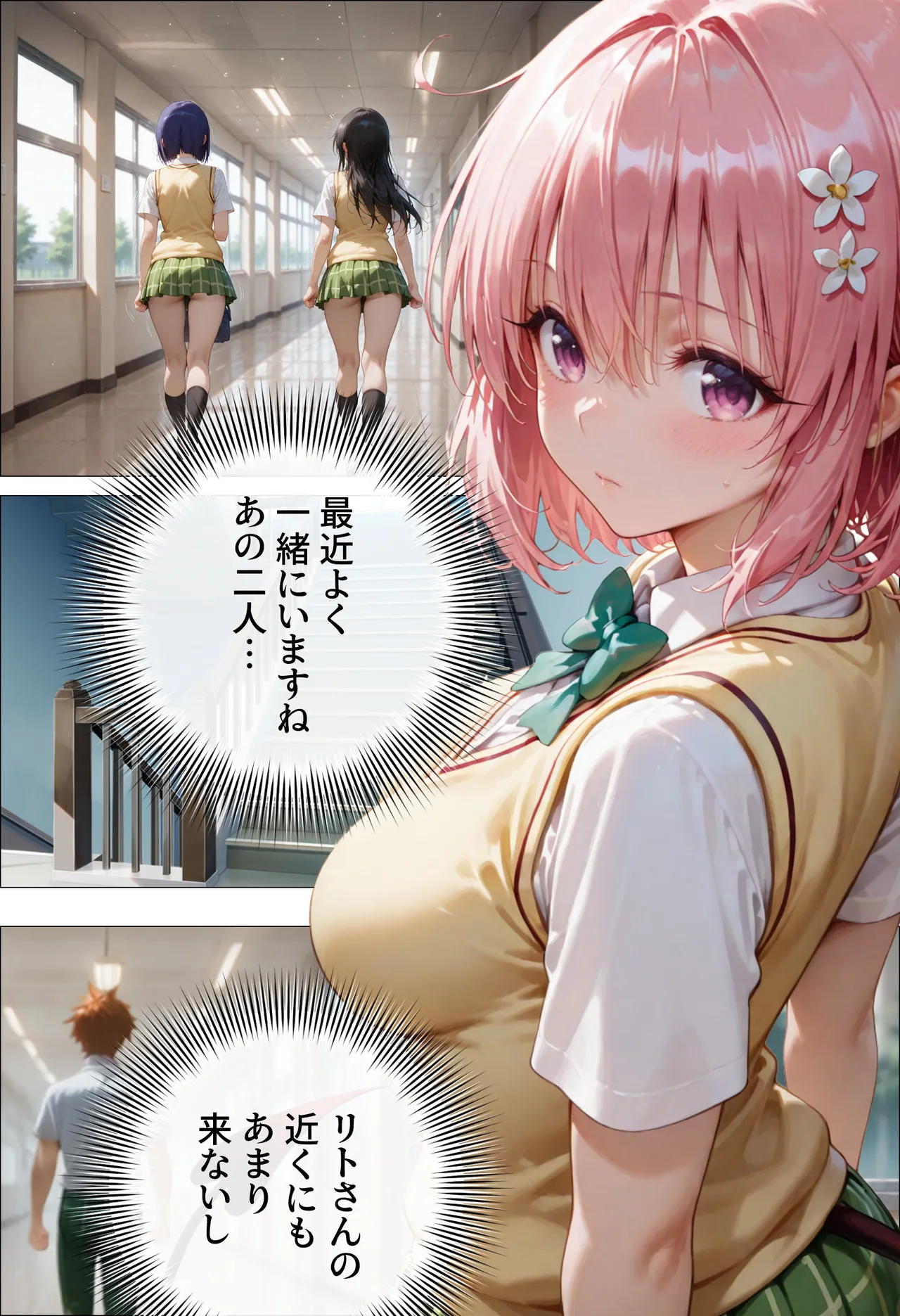 催眠種付け学園 緊縛調教ボテ腹肉便器科へようこそ モ〇とラ〇編 page 4 full