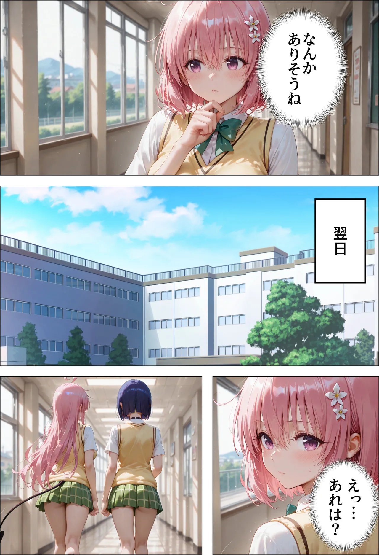 催眠種付け学園 緊縛調教ボテ腹肉便器科へようこそ モ〇とラ〇編 page 5 full