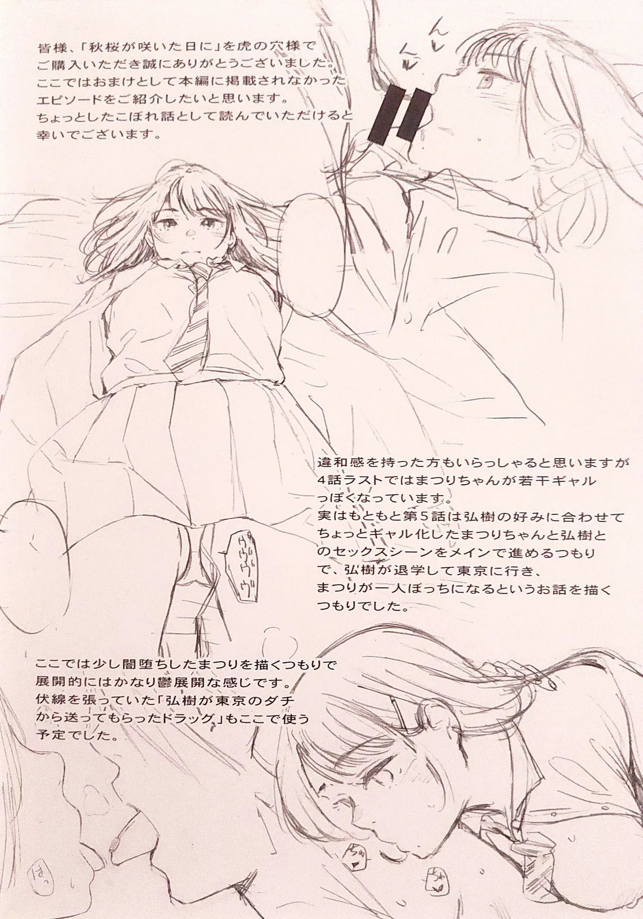 Cosmos ga Saita hi ni Toranoana Tokuten 4P Leaflet page 2 full