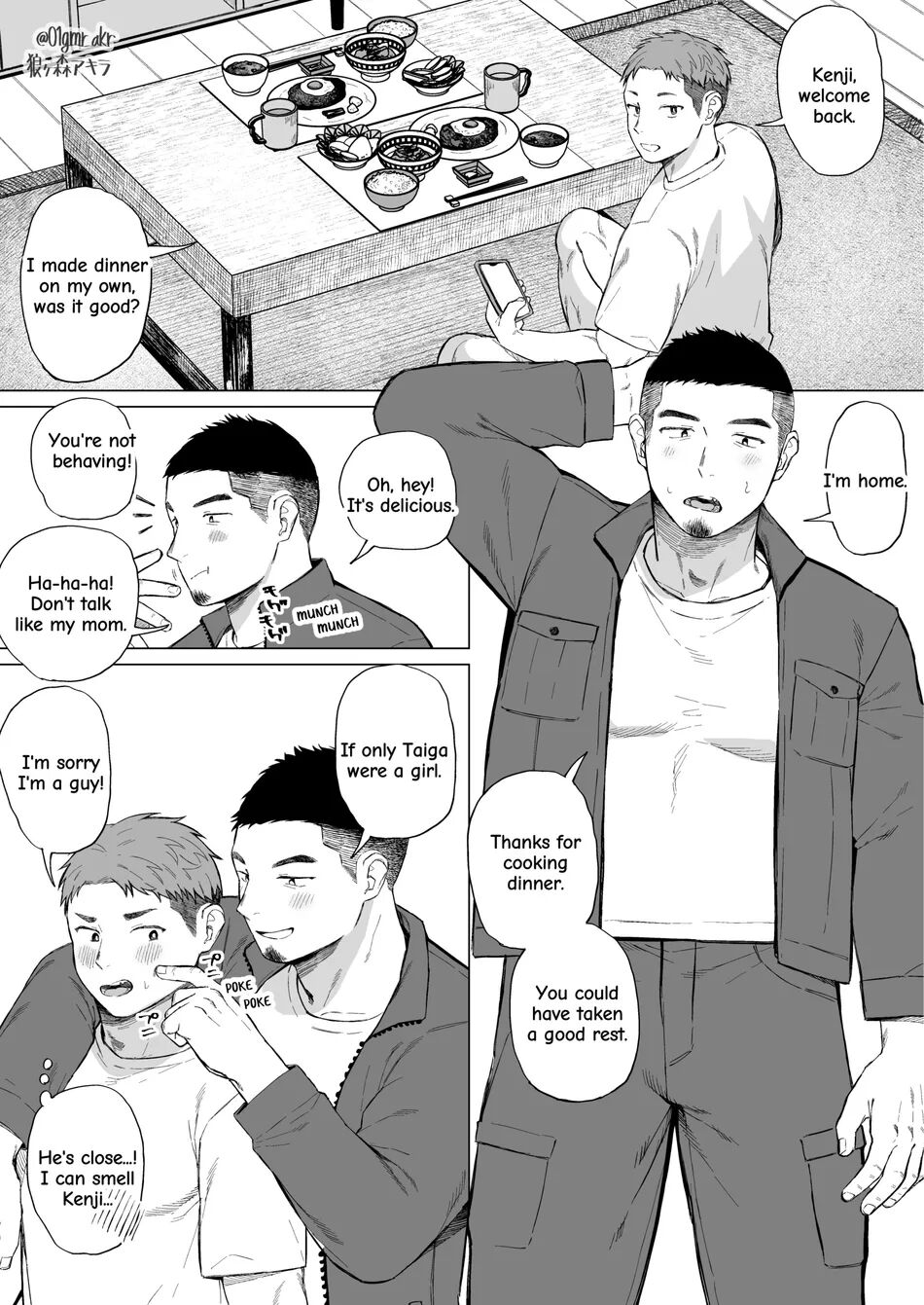 Kenji and Ohga page 6 full