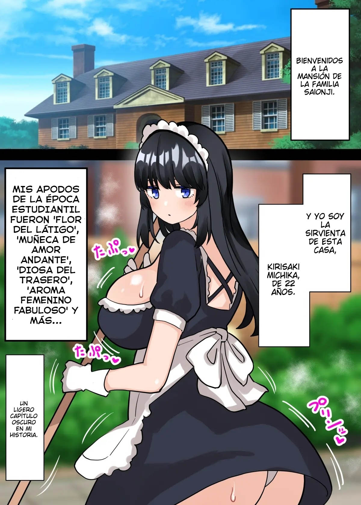 24-Jikan Oho-goe Doubutsu Koubi no Yakata ~Futanari Ojou-sama ga Bakunyuu Maid ni Chinpo Kanri Sareru Hanashi~ | La Casa donde se Oyen Gemidos las 24 Horas porque Cogen como Animales Todo el Tiempo ~La Hitoria de Cómo una Señorita Futanari es Controlada por Su Sirvienta~ page 7 full