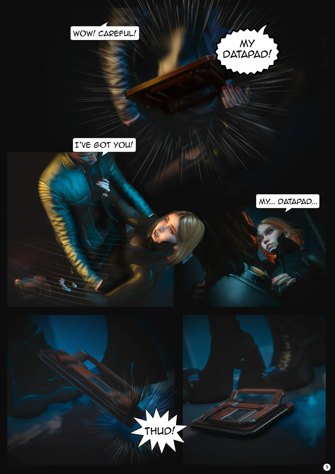 Cpt. Kosmos page 9 full