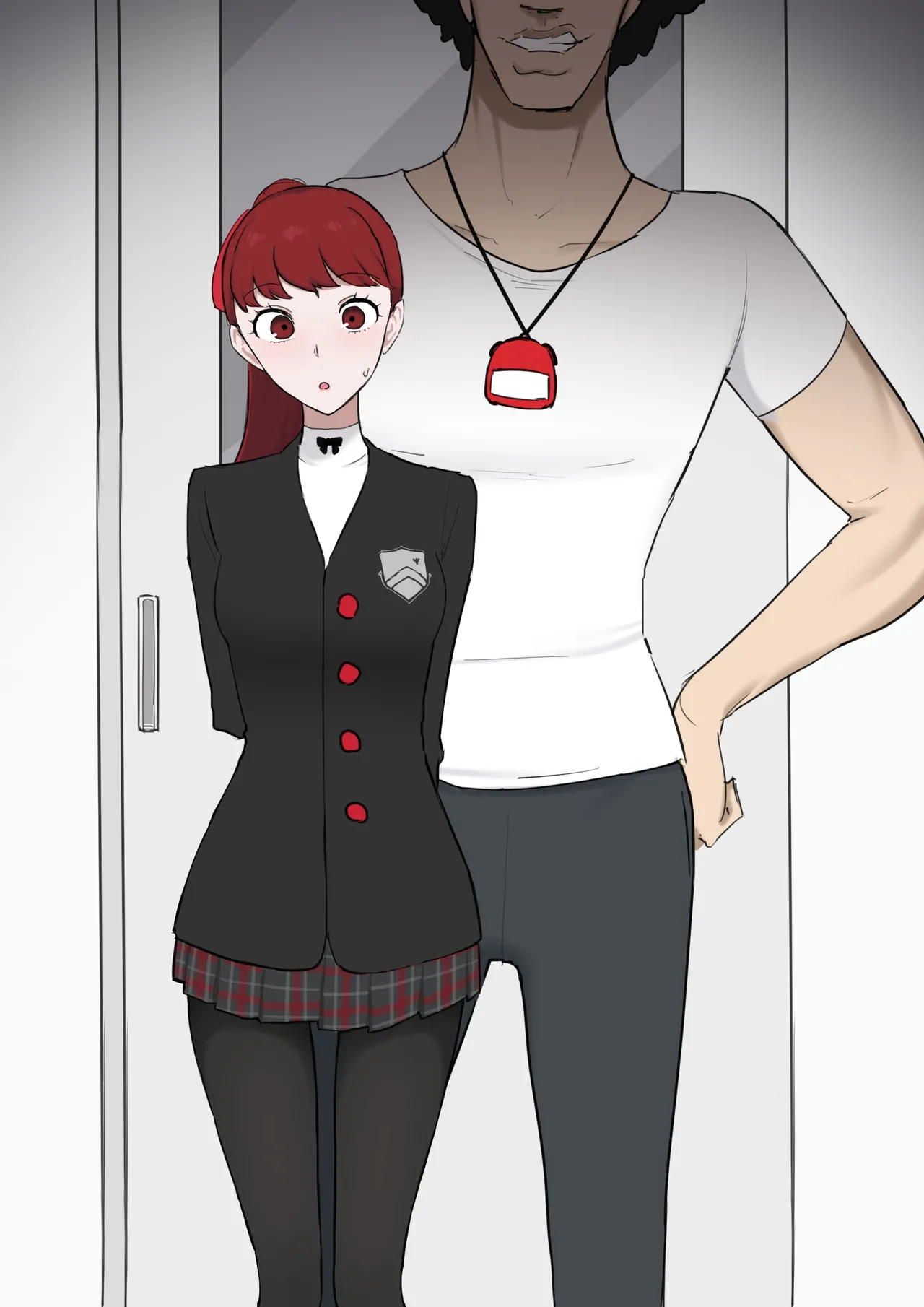 ペルソナ5 芳澤かすみ×鴨志田 page 10 full