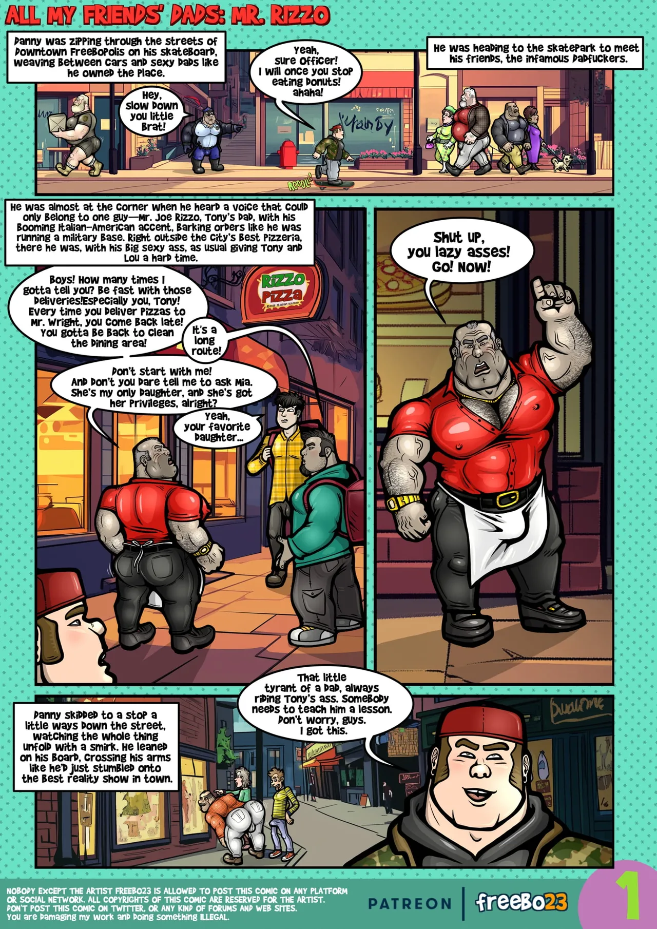 ALL MY FRIENDS DADS. 6 & 7 page 1 full