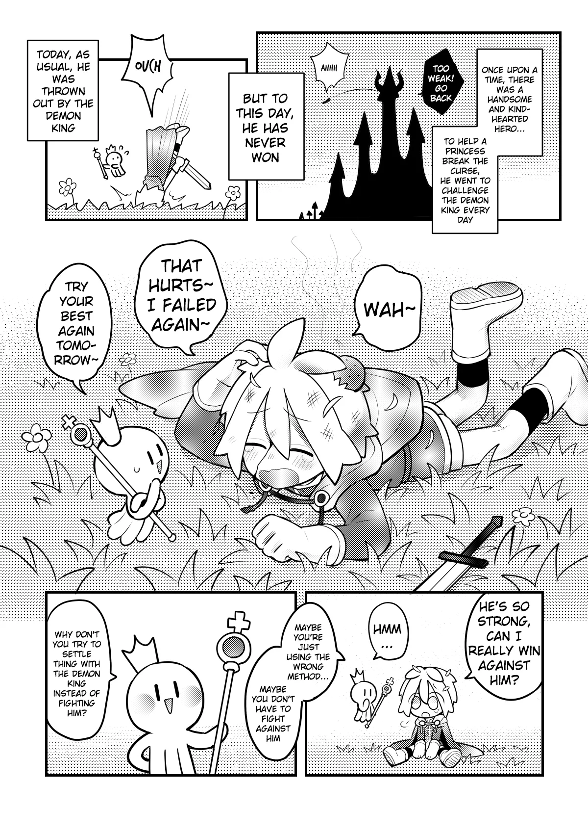 | Hero X Demon King - ★★★★★ Awakening · The Hero's Sword | Yǒngzhě X mówáng ★★★★★juéxǐng‧yǒngzhě zhī jiàn page 5 full