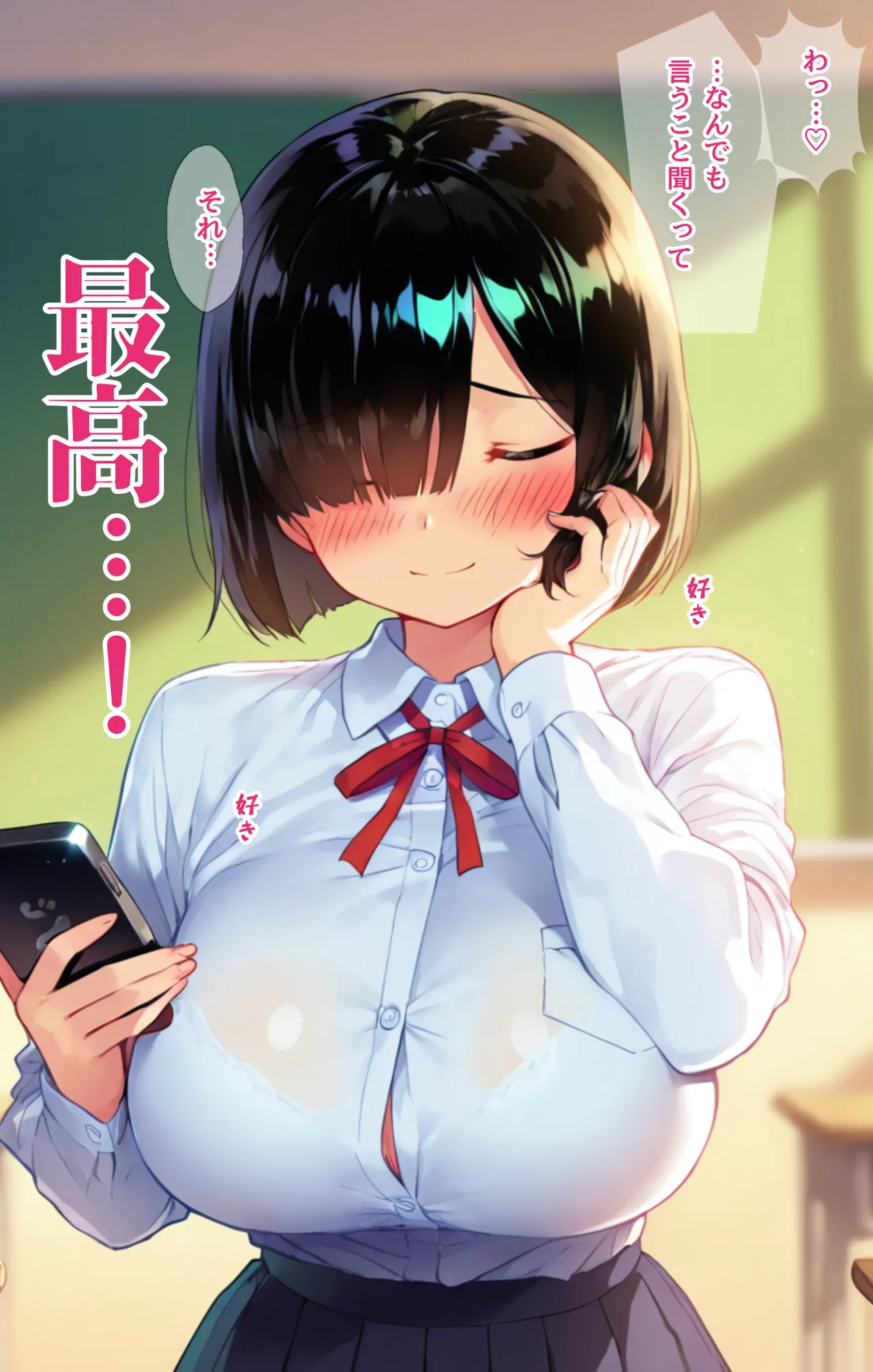 Literary Girlfriend Falls in Love. ~A Submissive Doll Pretending to Be Hypnotized by a Hypnotic App~ page 4 full