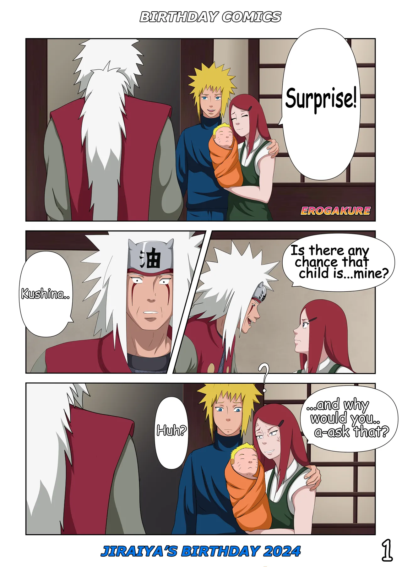 Jiraiya's birthday page 1 full