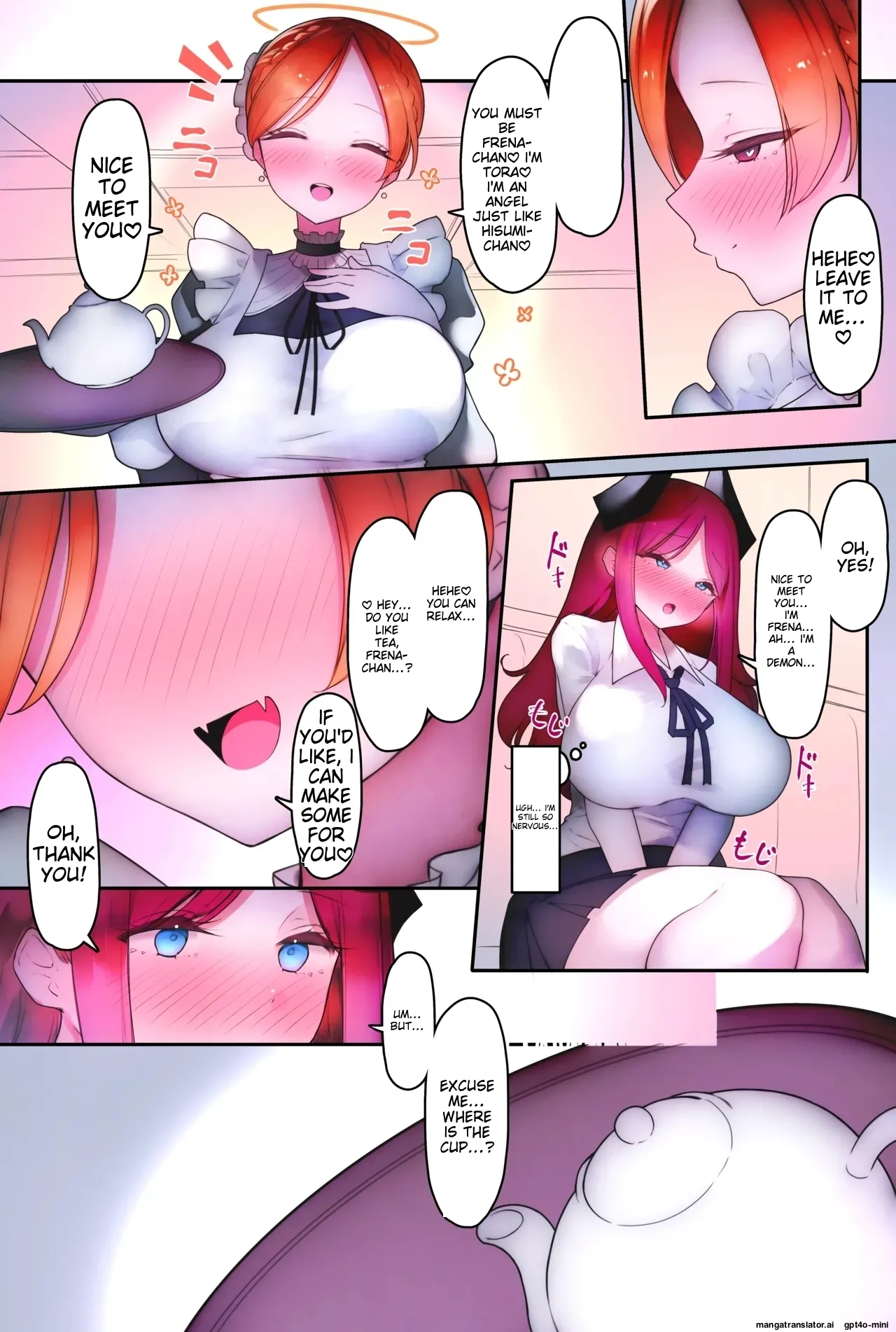 Futanari Ashi Feti no Maid Kissa e Youkoso page 3 full