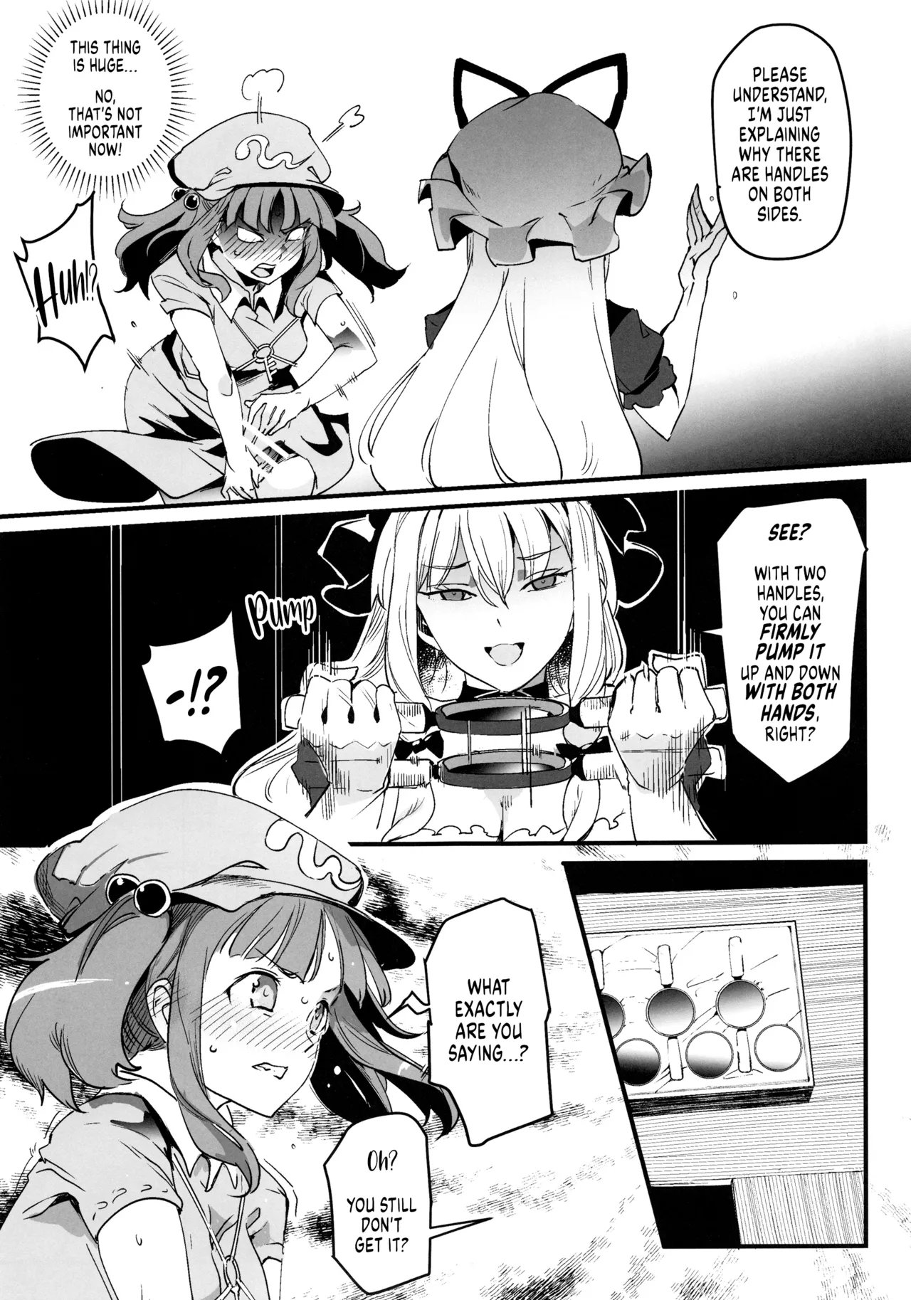 Handle Tsuki Sukima Hole Futanari Chinko de Jibun to H | Using a Portable Gap with Handles, a Futanari Fucks Herself page 6 full