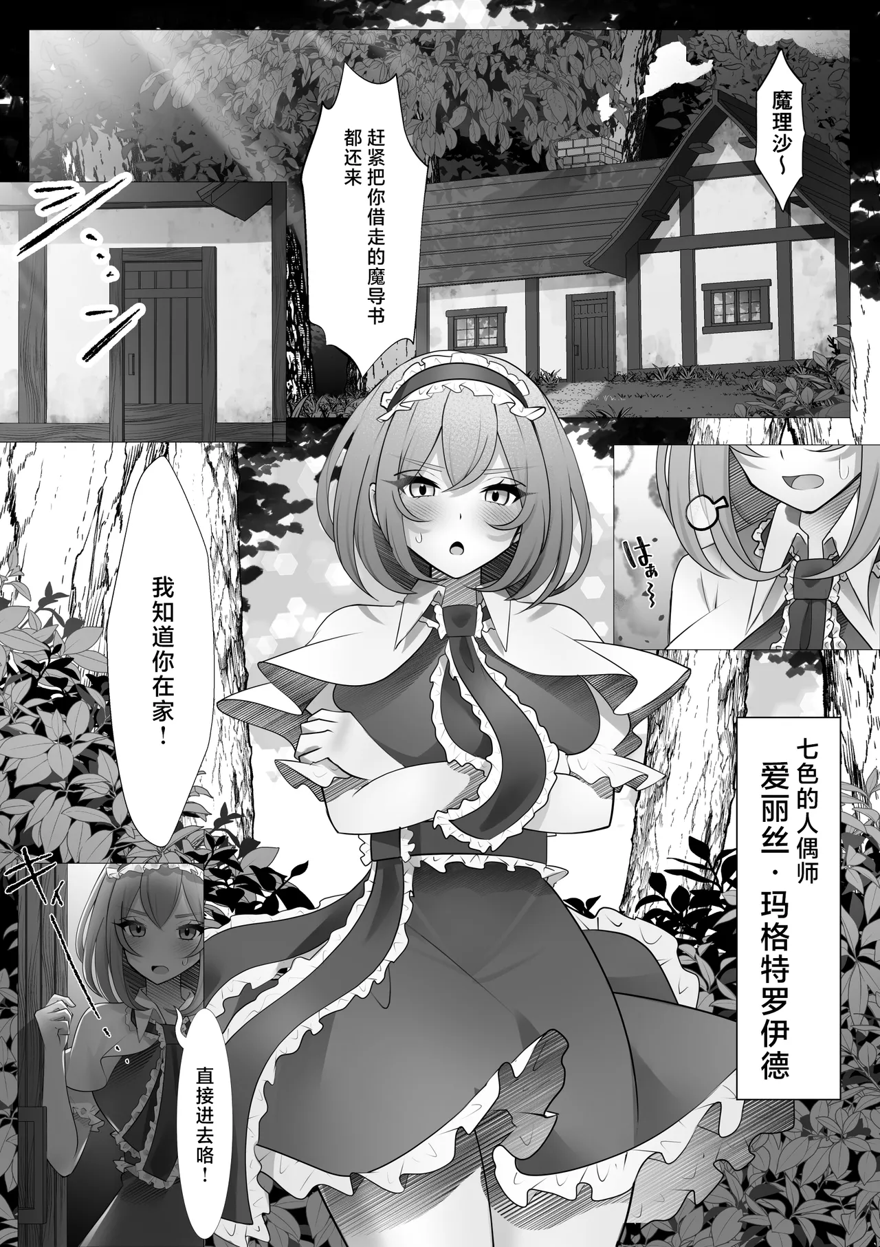 Futanari MariAli | 扶她魔理爱丽 page 2 full