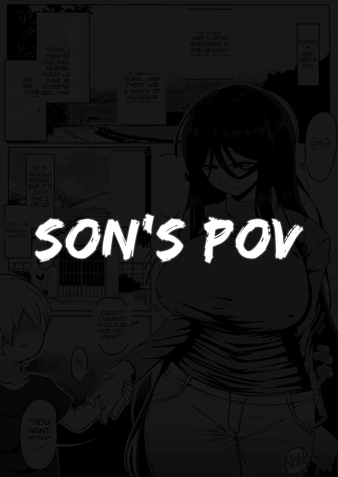 Inaka de! Boshi Kōbi | In the Countryside! Mother-Son Mating【Chinese】 page 2 full