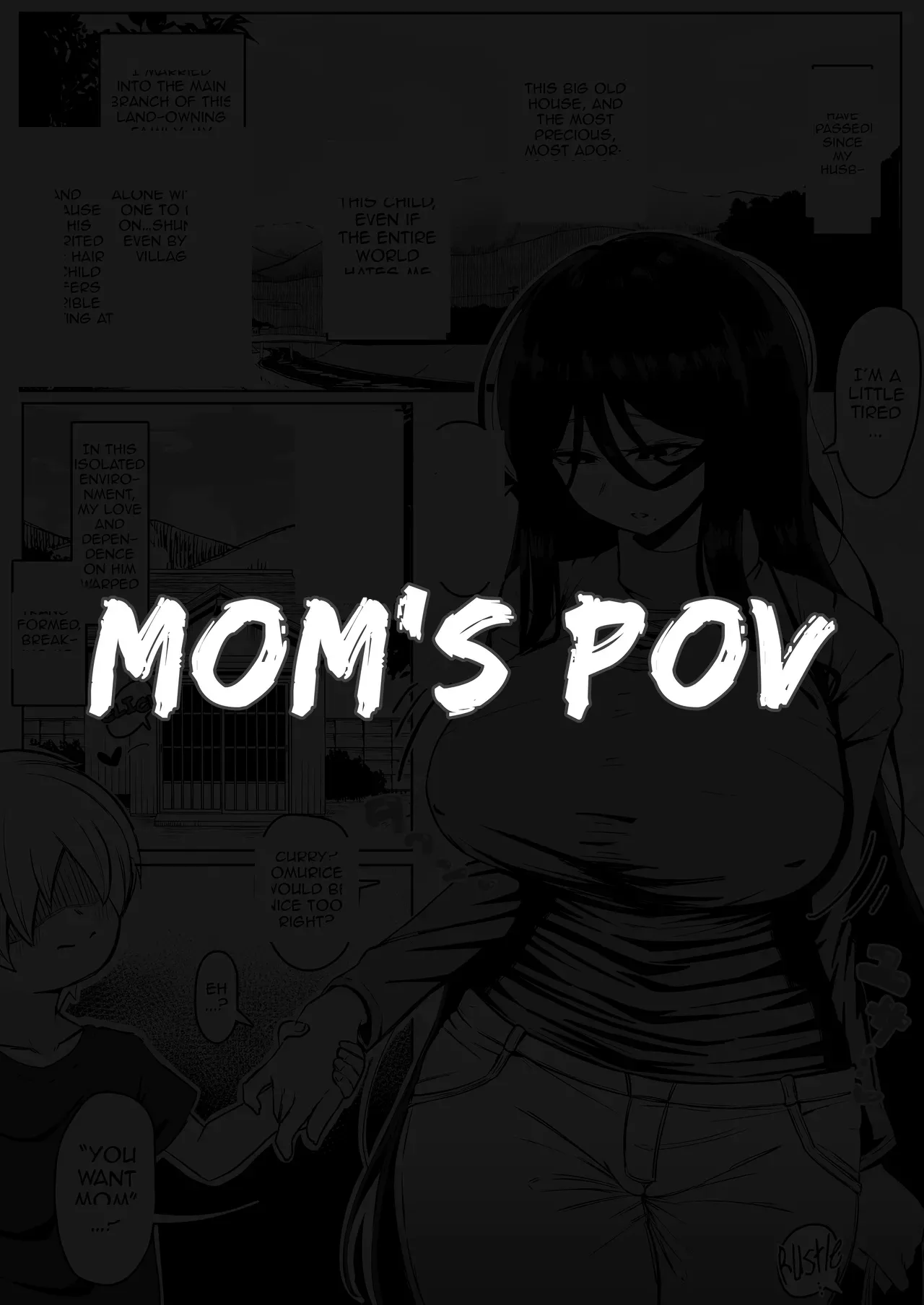 Inaka de! Boshi Kōbi | In the Countryside! Mother-Son Mating【Chinese】 page 9 full