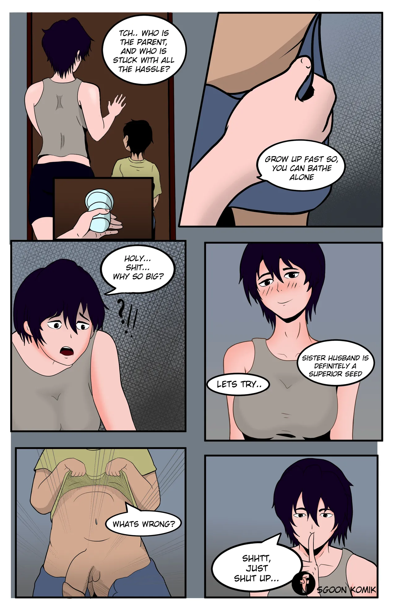 Rina - Innocent little nephew page 2 full