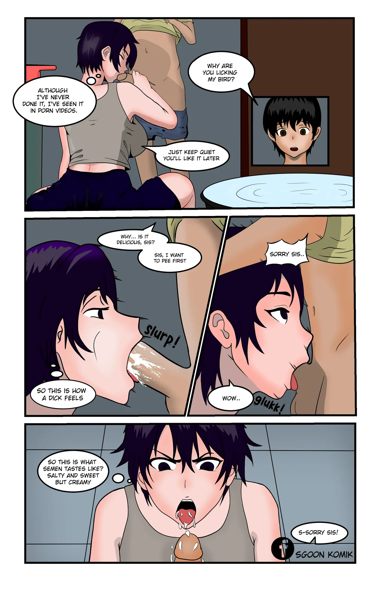 Rina - Innocent little nephew page 4 full