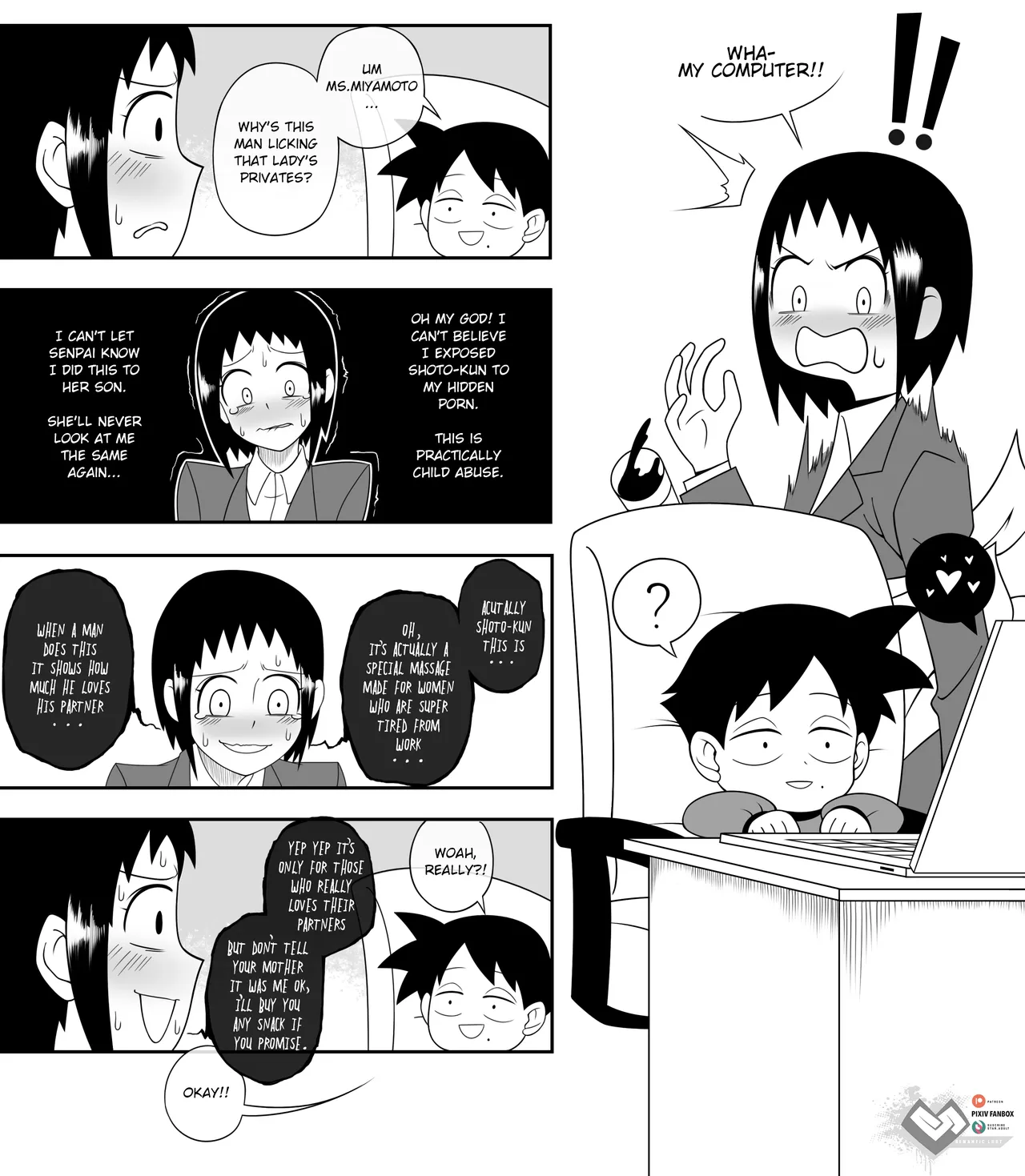 Bijin Onna Joushi Takizawa-san - Family Management page 10 full