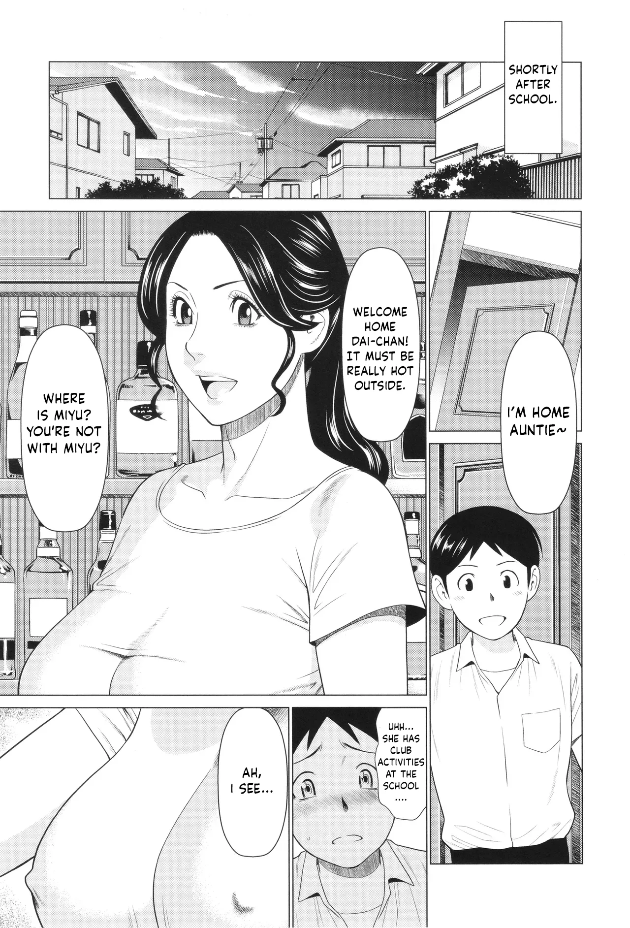 My Fair Milf : My Childhood Friend's Mom Is My Sex Friend Ch.1-3 page 6 full