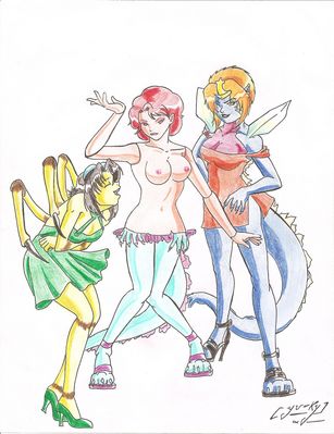 Kaiju Girls Midna Mannaquin page 1 full