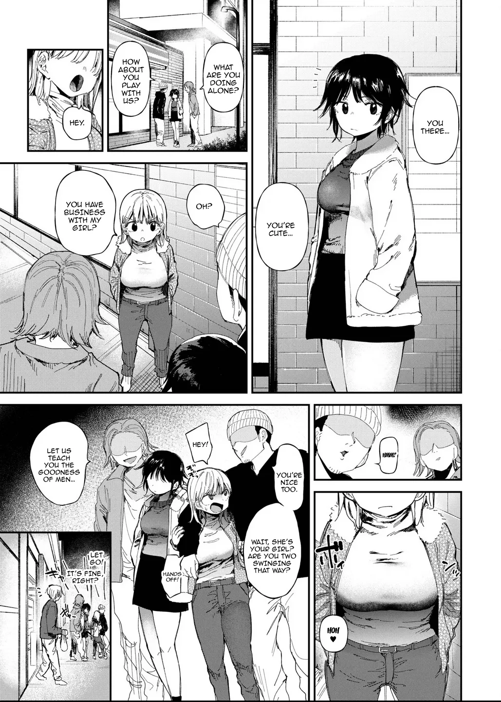 TS Shitara Tomodachi Ni Yararetashi Kanojo Mo NTRreta Hanashi Zenpen / Story Of How When I Changed Genders, My Friend Fucked Me And My Girlfriend Got NTR'd First Part page 3 full