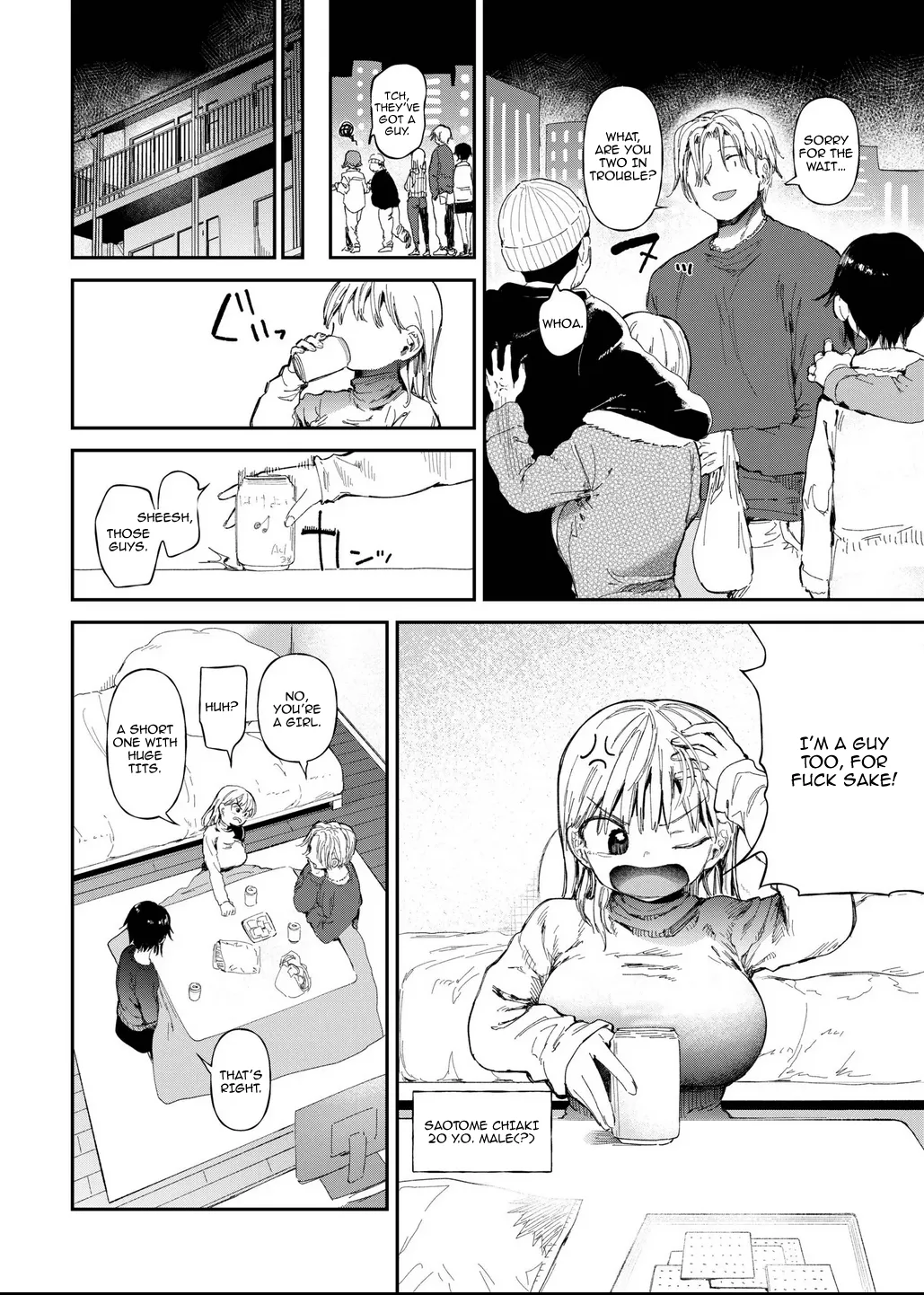 TS Shitara Tomodachi Ni Yararetashi Kanojo Mo NTRreta Hanashi Zenpen / Story Of How When I Changed Genders, My Friend Fucked Me And My Girlfriend Got NTR'd First Part page 4 full