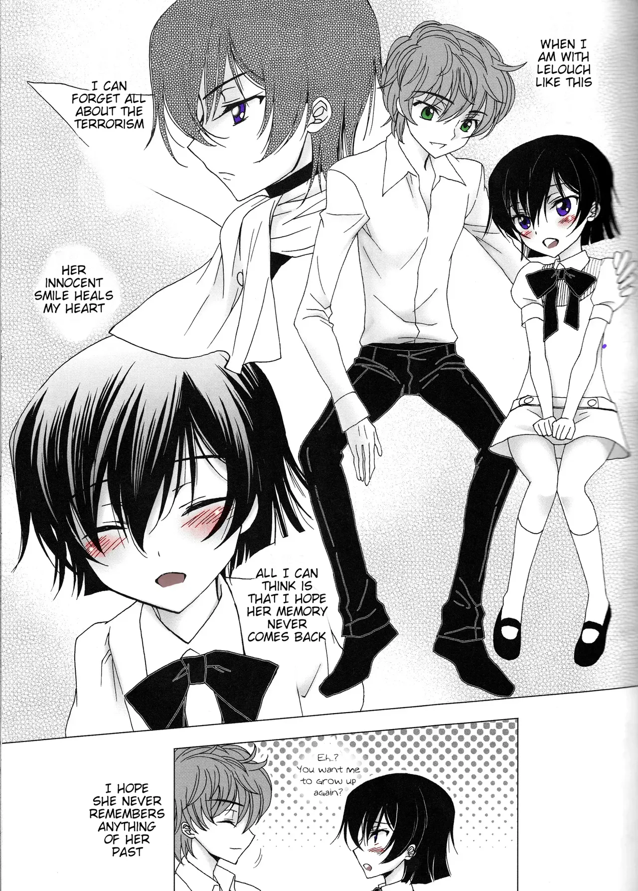 Lucky Sukebe Miracle Drug   partial color page 6 full