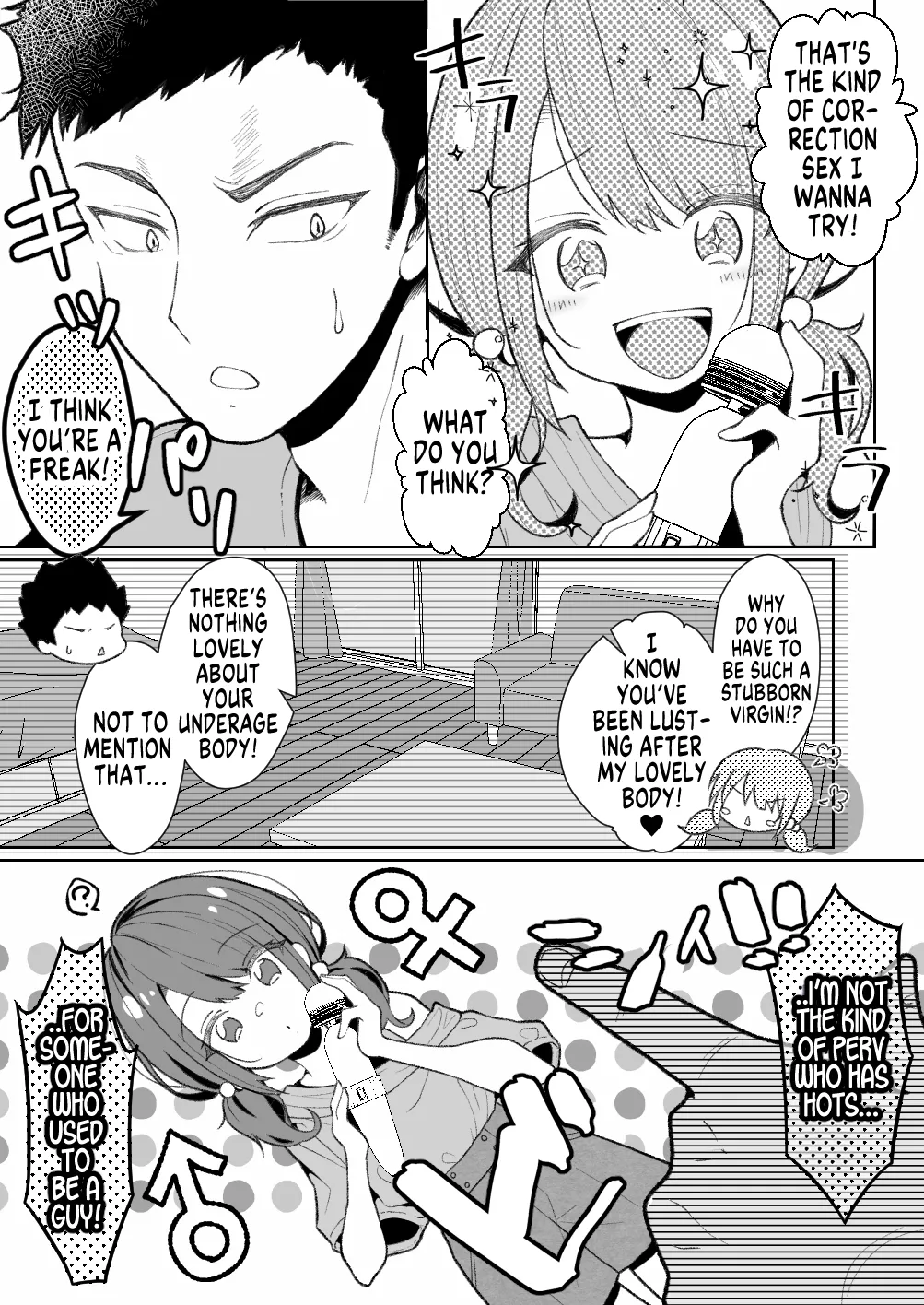 TS Mesugaki-chan wa Wakarase"rare"tai | TS Mesugaki Wants to be Taught a Lesson page 6 full