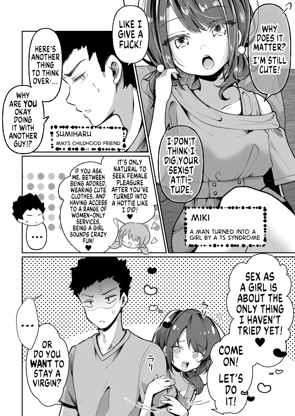 TS Mesugaki-chan wa Wakarase"rare"tai | TS Mesugaki Wants to be Taught a Lesson page 7 full