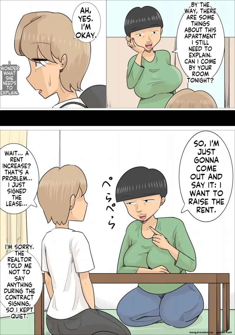 A boyfriend who was stolen by three unattractive mature women speaking Kansai dialect page 9 full