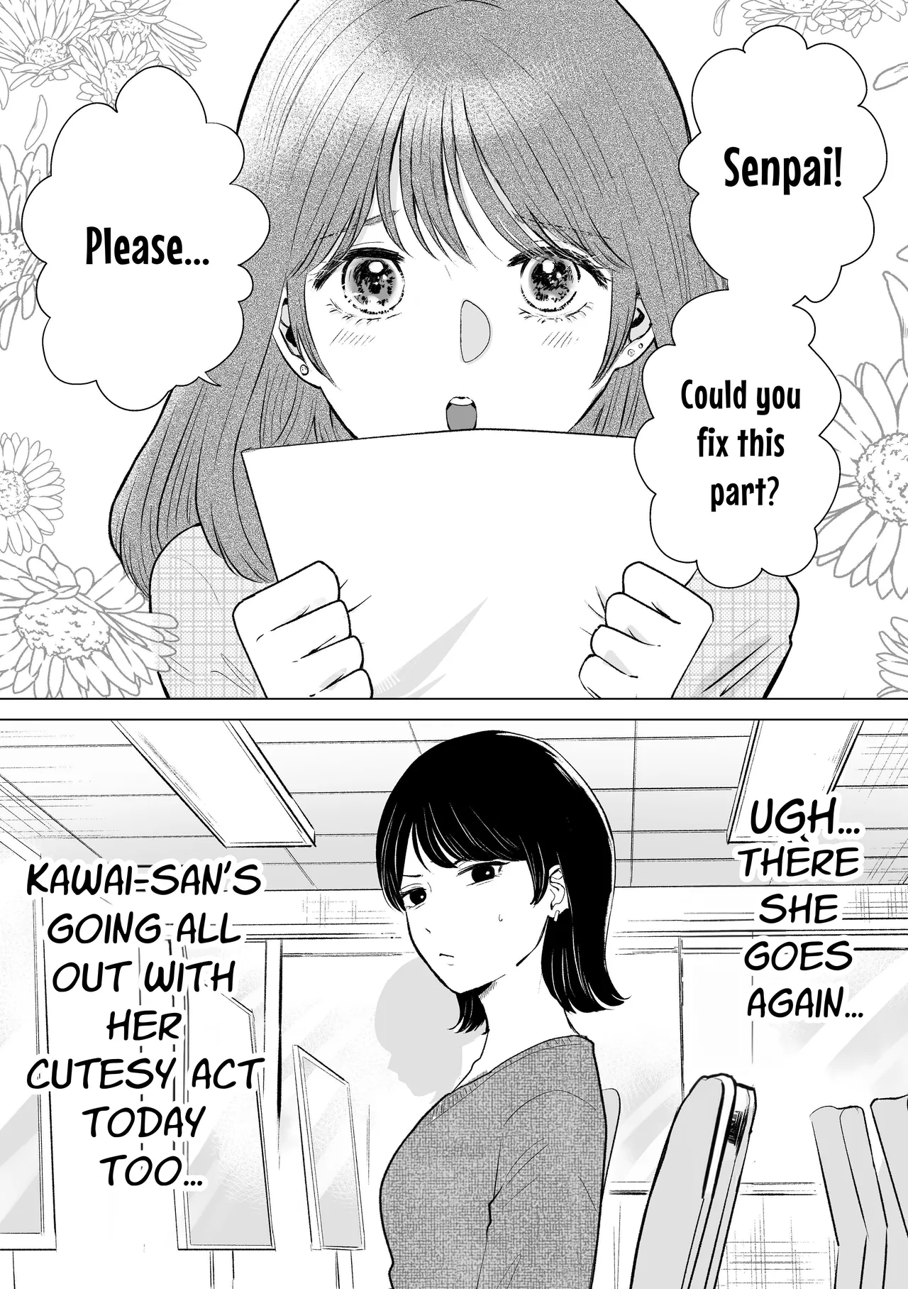 Senpai tte Honto Baka -Kouhai no Burikko Onna ni Suki ni Sarechau Hanashi- | Silly You ~XXX'd by a colleague who is feigning cutesy naivete~ page 4 full