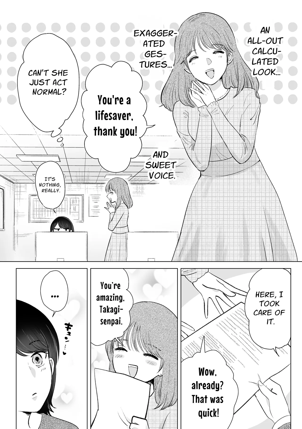 Senpai tte Honto Baka -Kouhai no Burikko Onna ni Suki ni Sarechau Hanashi- | Silly You ~XXX'd by a colleague who is feigning cutesy naivete~ page 5 full