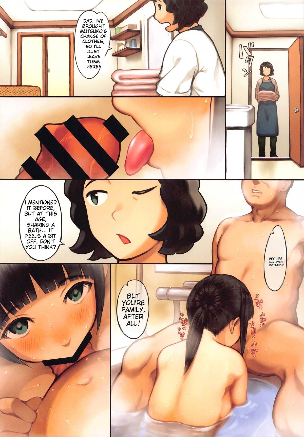 Papa Daisuki Mutsuko-chan | I love you, Daddy page 7 full