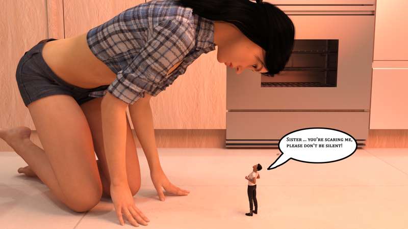Brother and sister giantess page 4 full