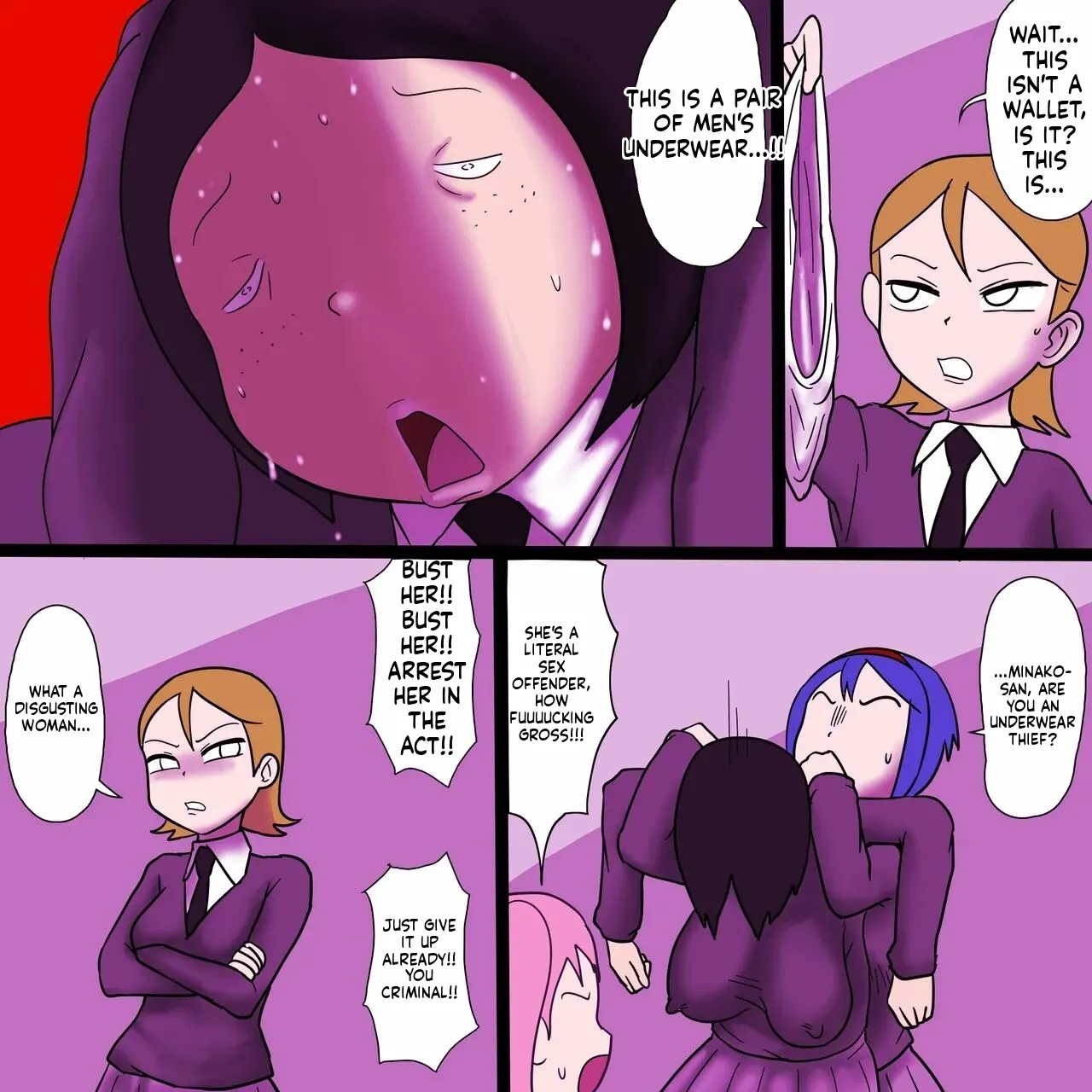 Bullied Ugly Girl's Erotic Mucous Membrane page 5 full