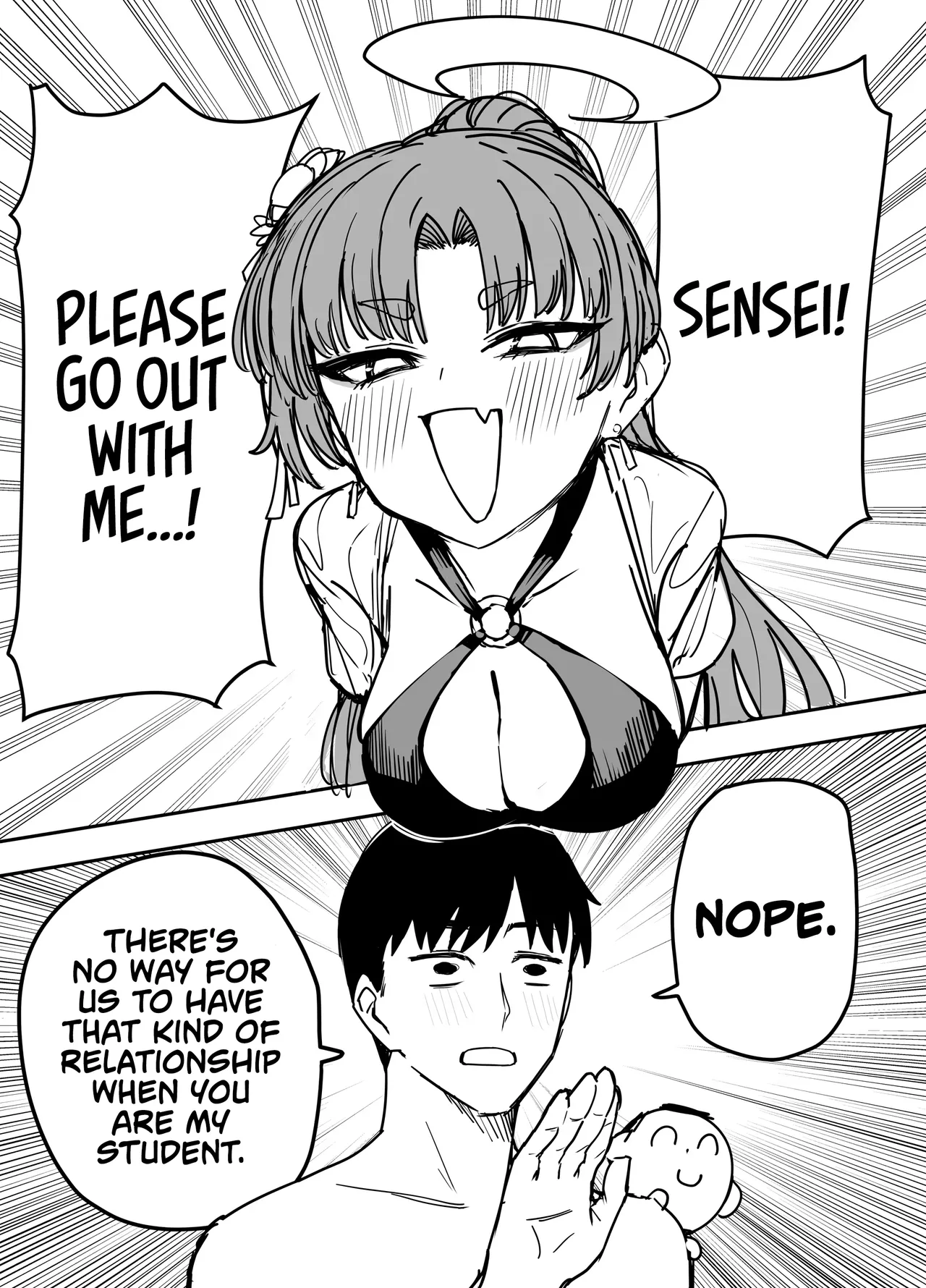 Don't hold back! Miss Kadenokouji page 2 full