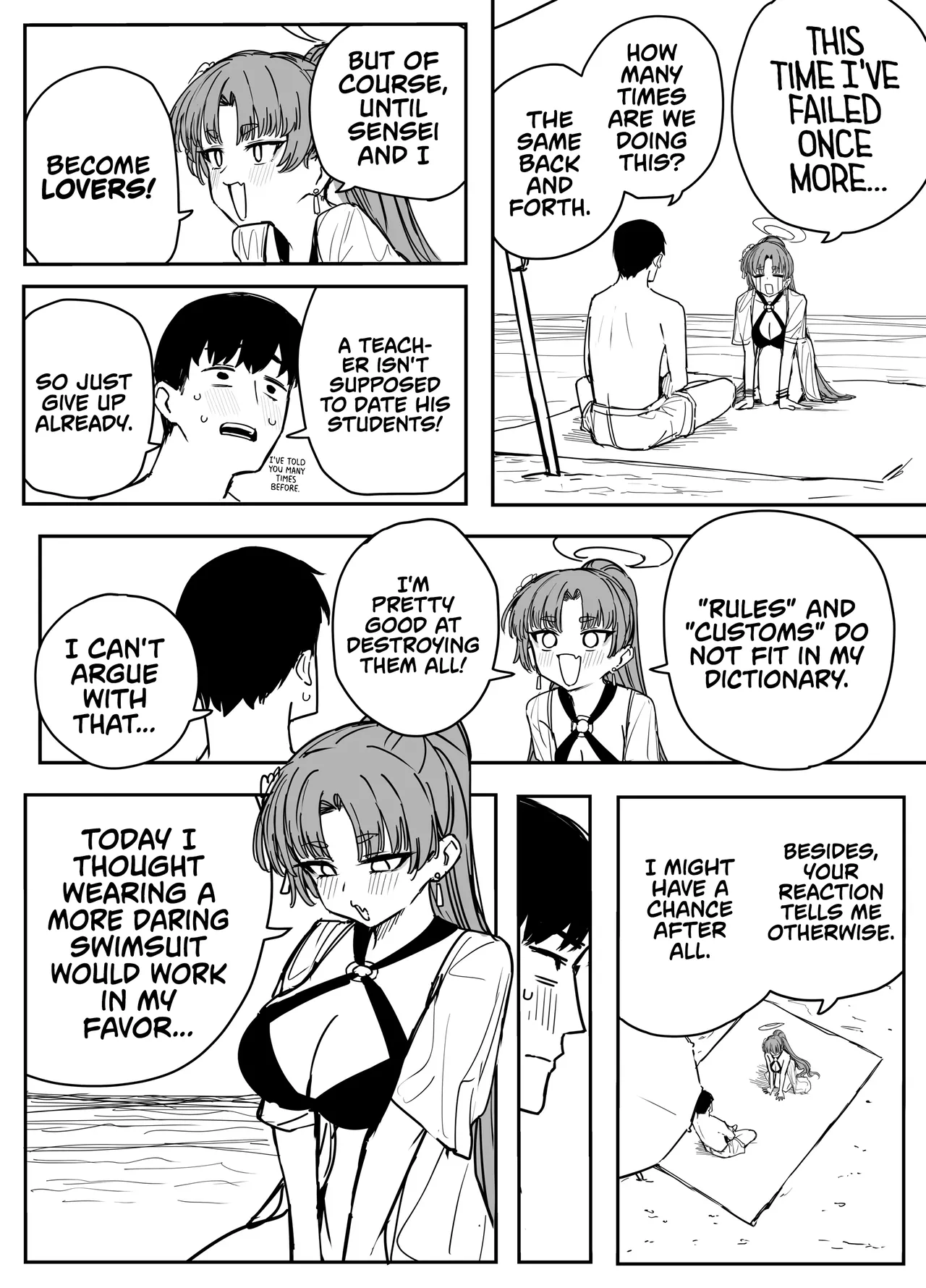 Don't hold back! Miss Kadenokouji page 3 full