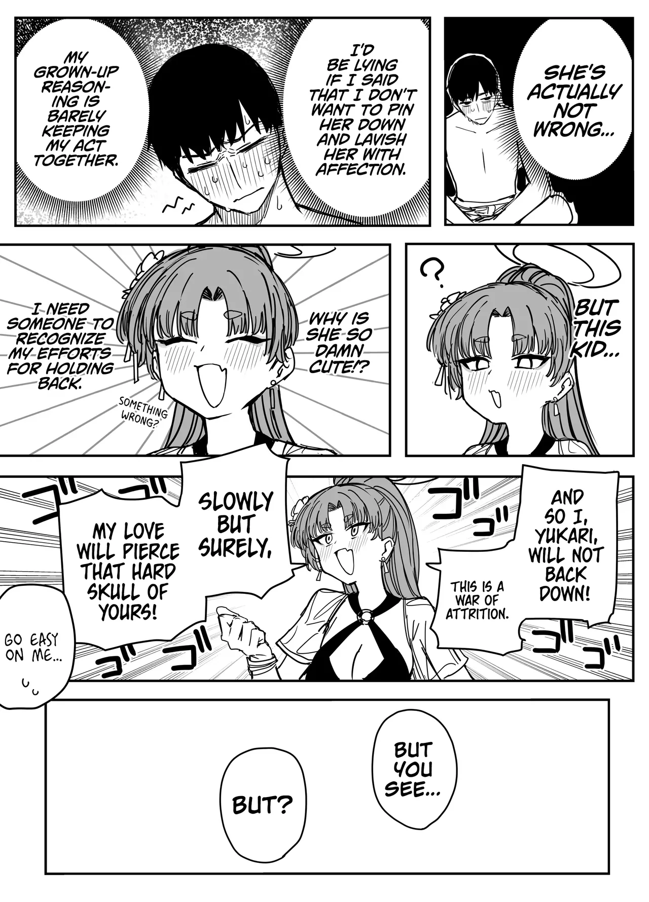 Don't hold back! Miss Kadenokouji page 4 full