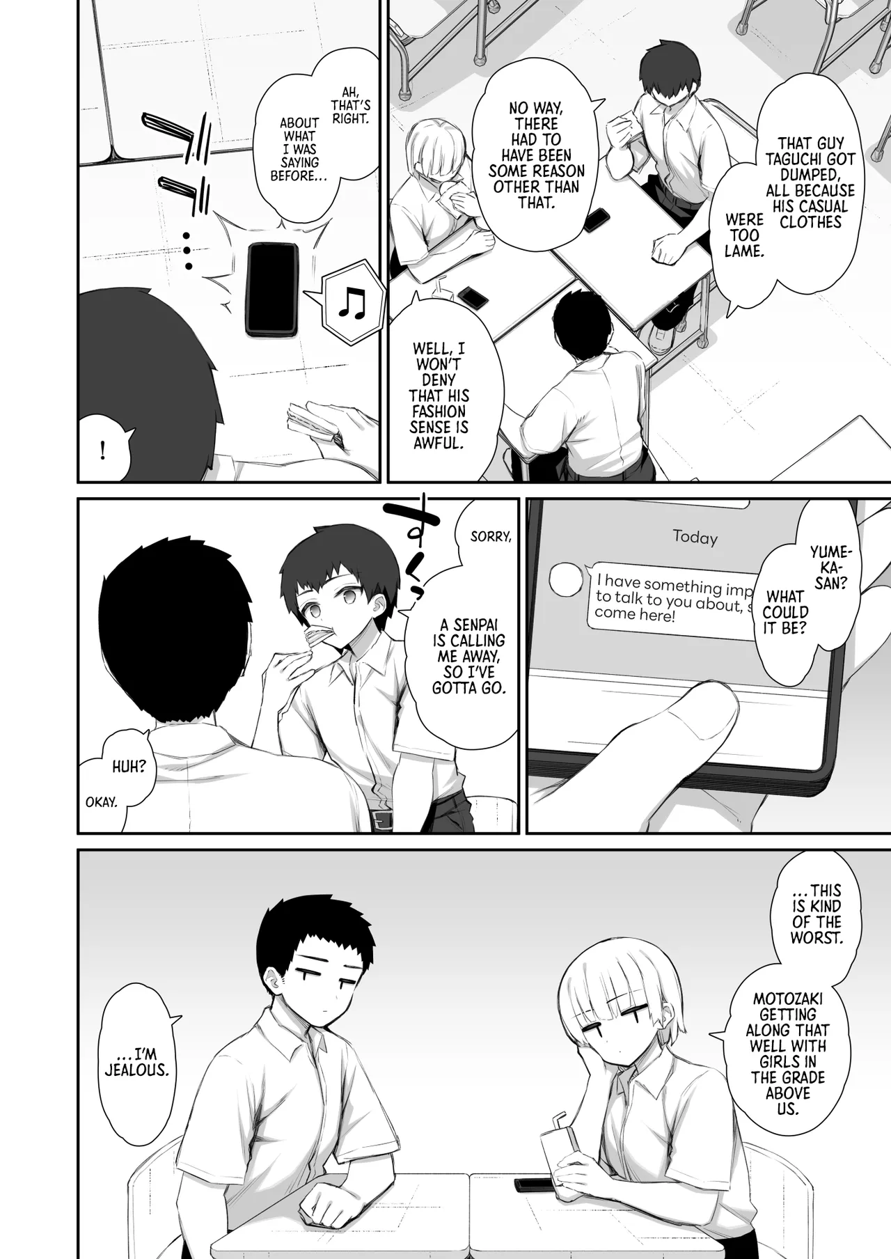 Iede Gal na Senpai wa Kantan ni Yarasete Kureru 4 | My Runaway Senpai Is Too Easy 4 page 5 full