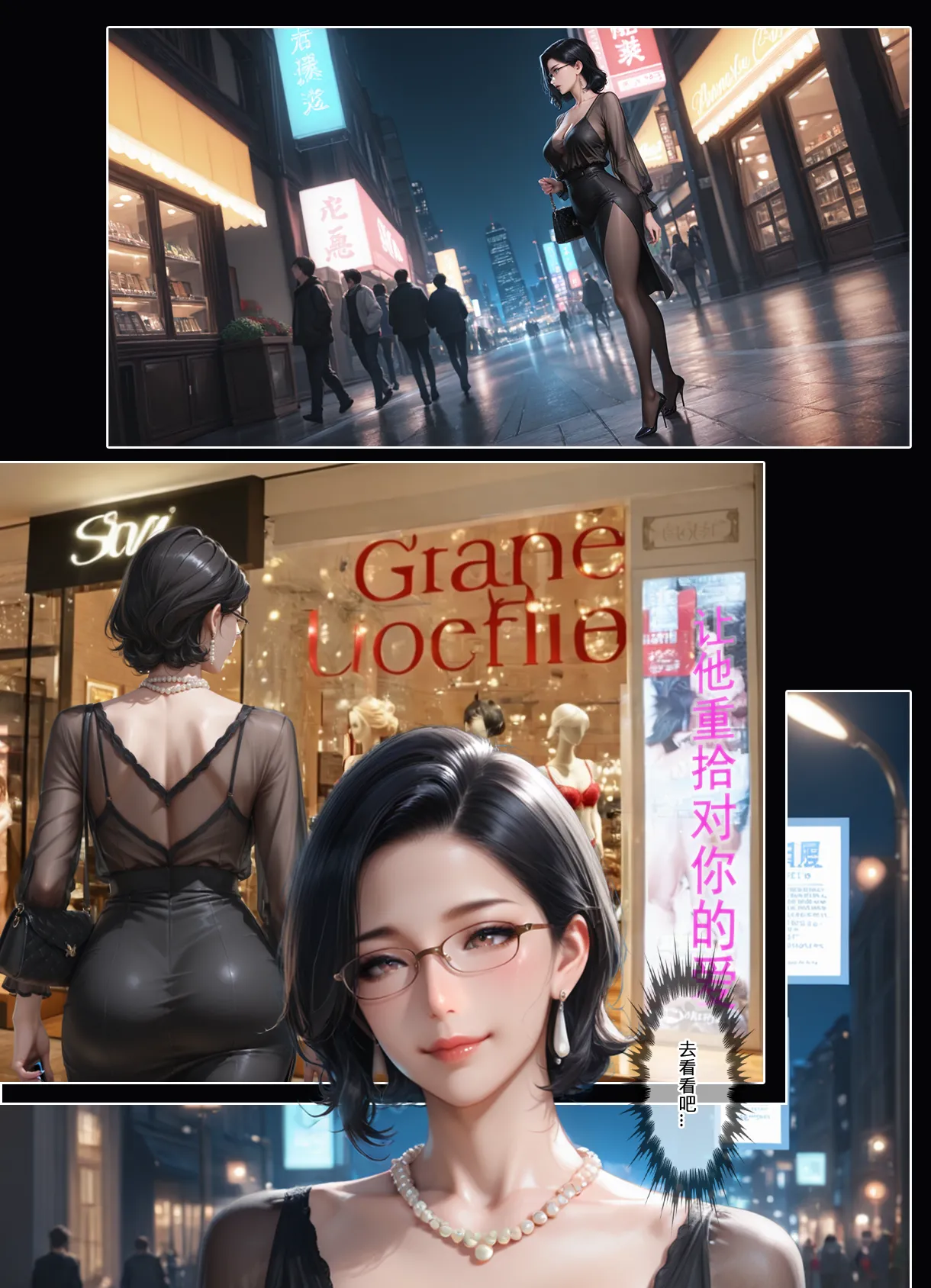 淫母日记X恶村（同人短篇） page 7 full