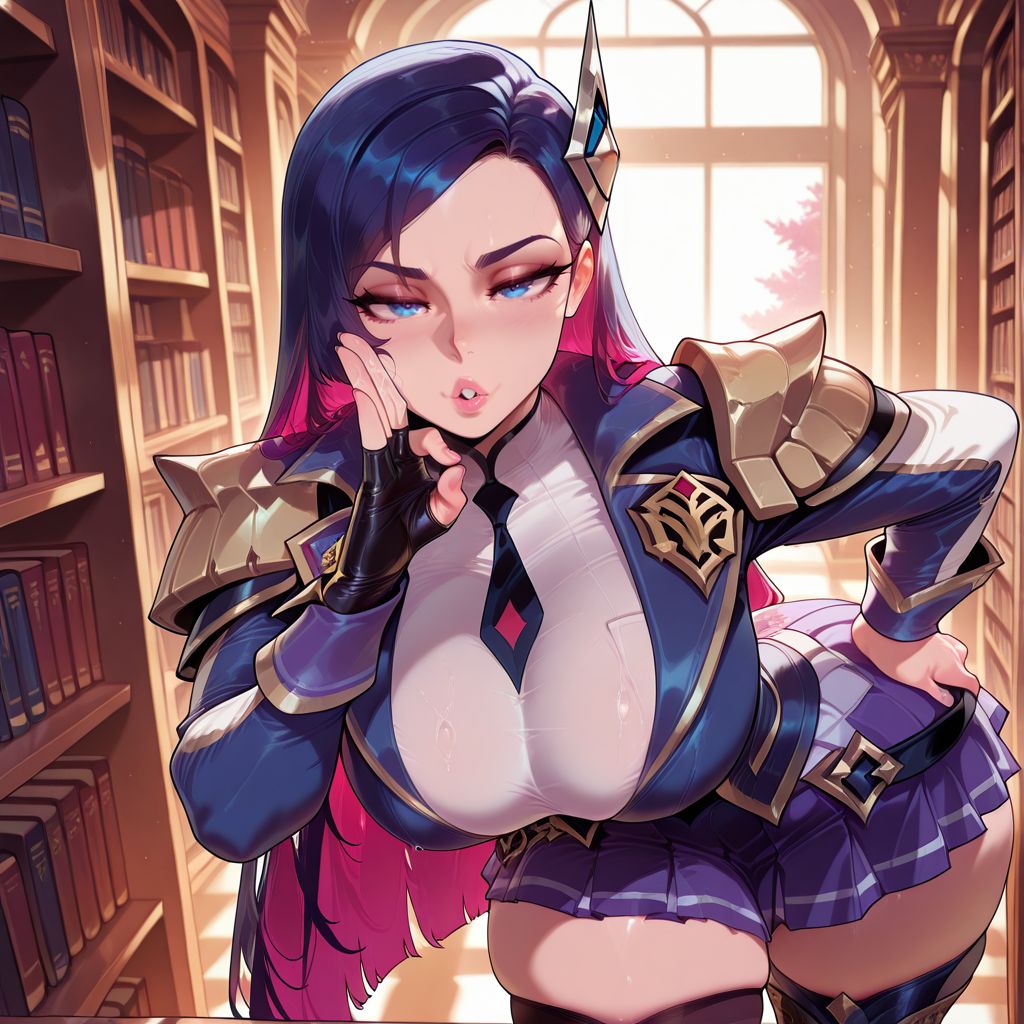 Caitlyn Battle Academia septerna ai generated page 10 full