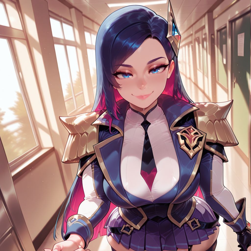 Caitlyn Battle Academia septerna ai generated page 2 full