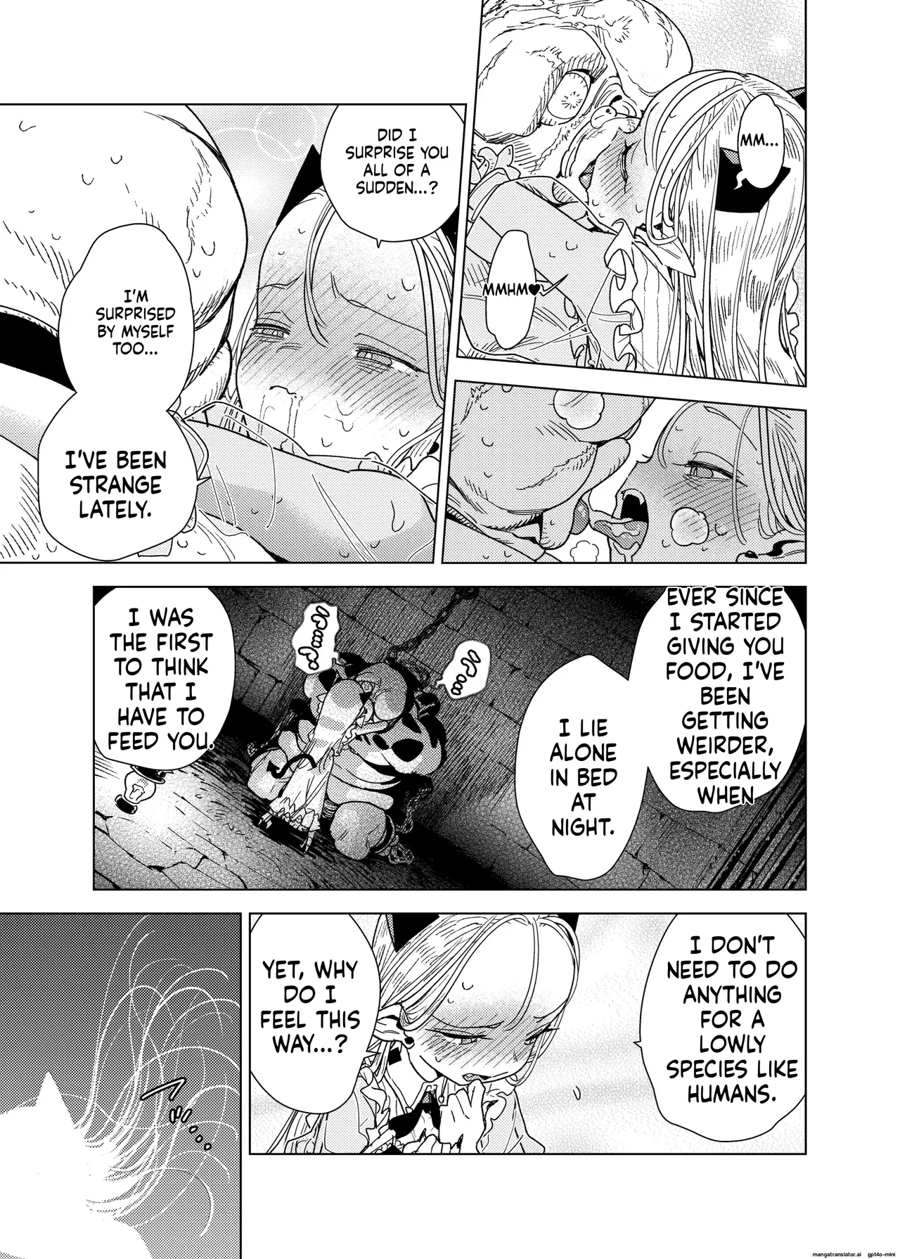 The demon lady, Mau Mau, falls in love page 9 full