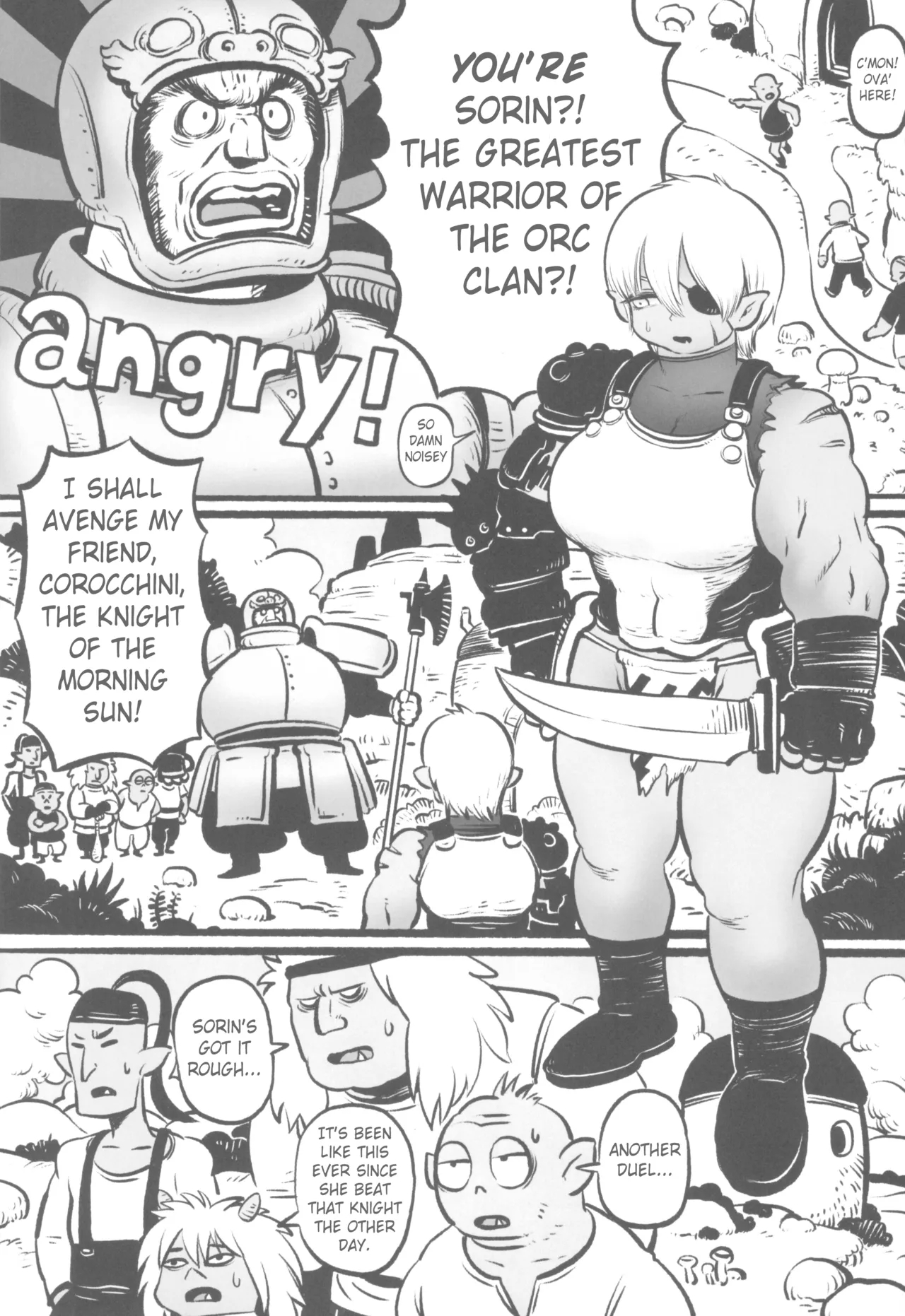 Orc no Senshi to Kizoku no Bocchan - The Orc Warrior and the Noble Boy page 5 full