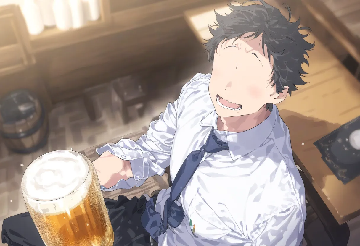 【cl-_-lo】【AI Generated】俺に懐いていた後輩の言動が飲み会の次の日からおかしい page 6 full