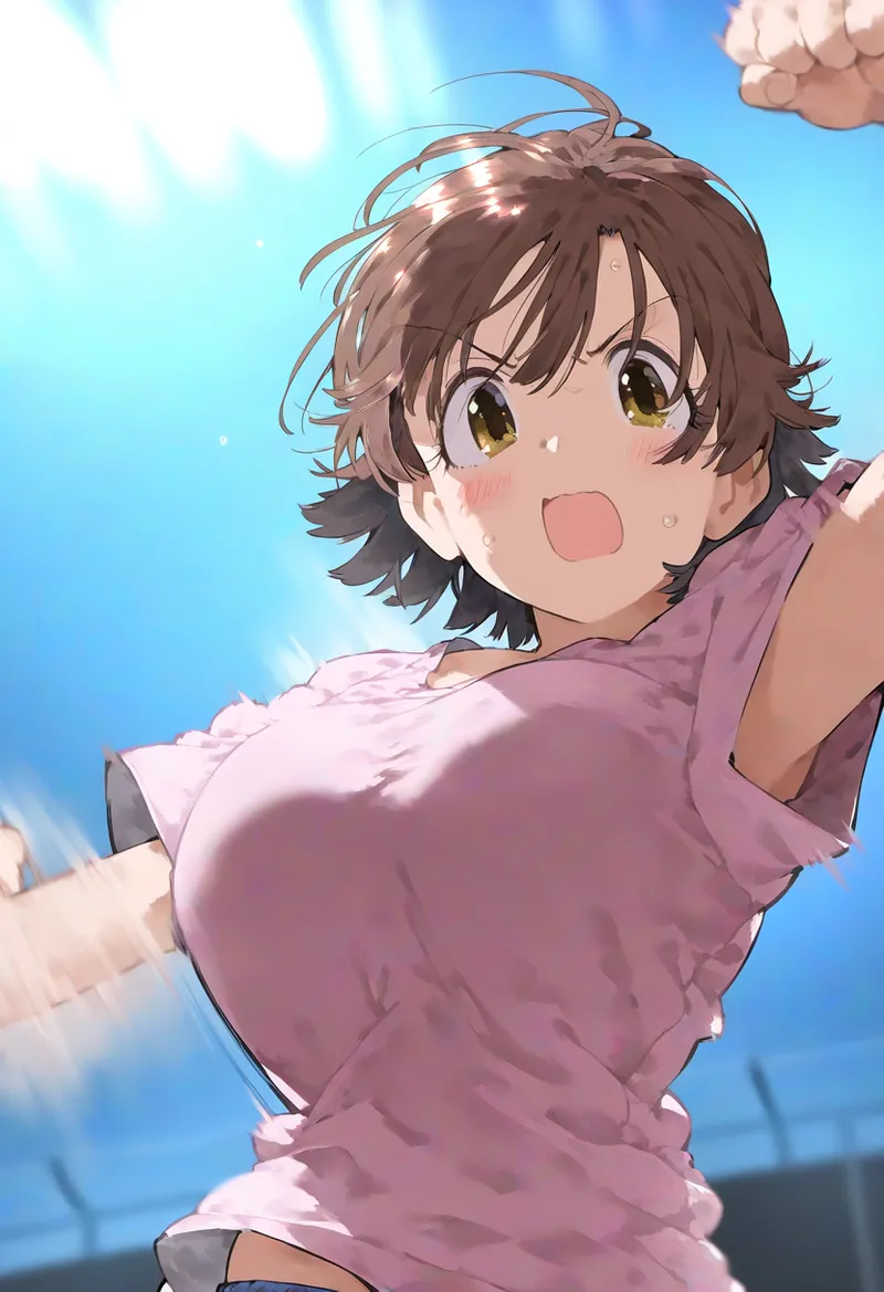 【cl-_-lo】【AI Generated】本田未央はクソガキの性玩具 page 9 full