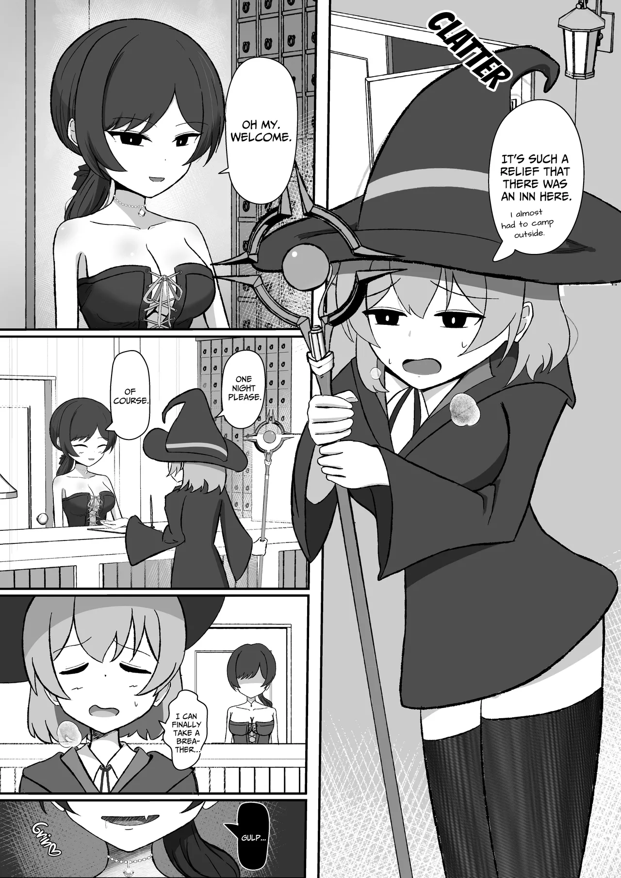 Mahoutsukai wa Inma ni Inkaku kara Maryoku Kyuushuu Sareru | Witch Gets Mana Drained Through Her Clit By A Succubus page 2 full