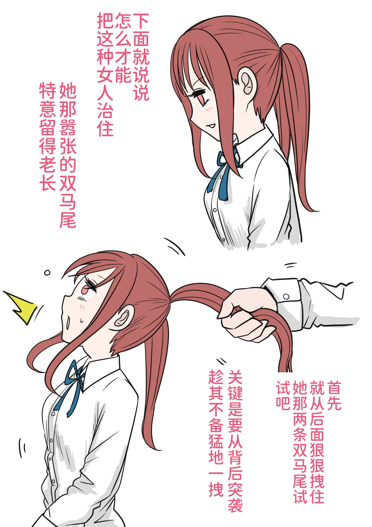 Tsuintēru no Tadashii Tsukaikata | 双马尾的正确使用方法 page 3 full
