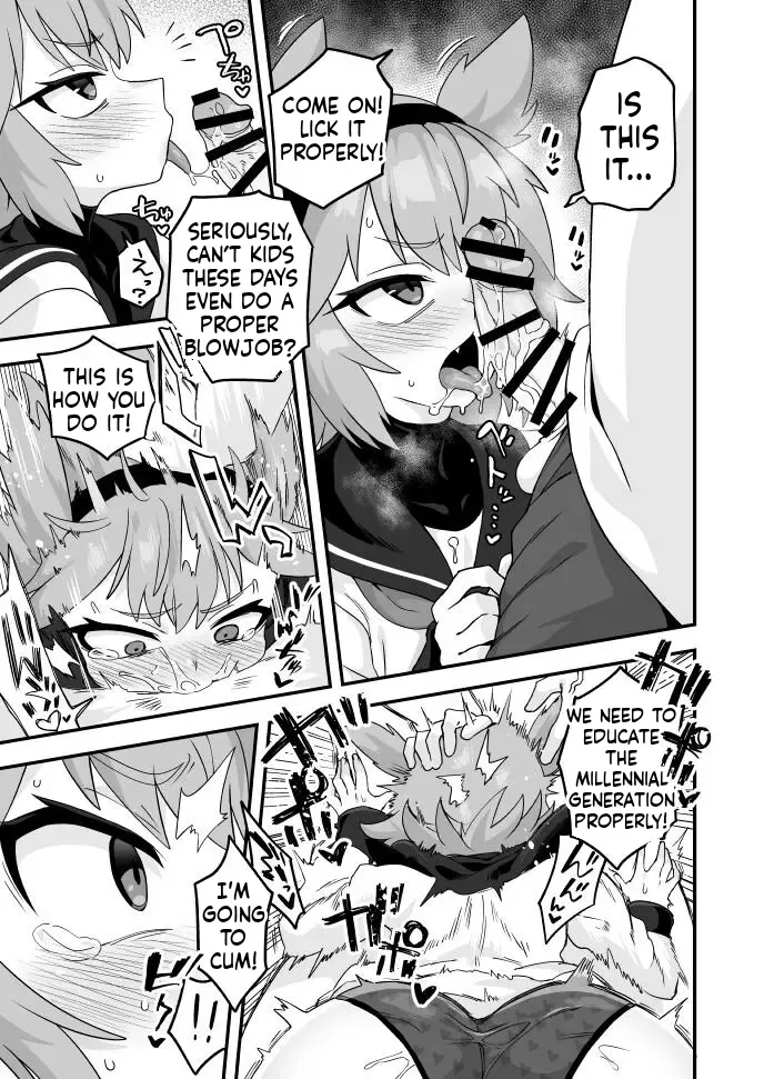 Saikin no Gaki o Wakareseru | Teaching kids these days a lesson page 4 full