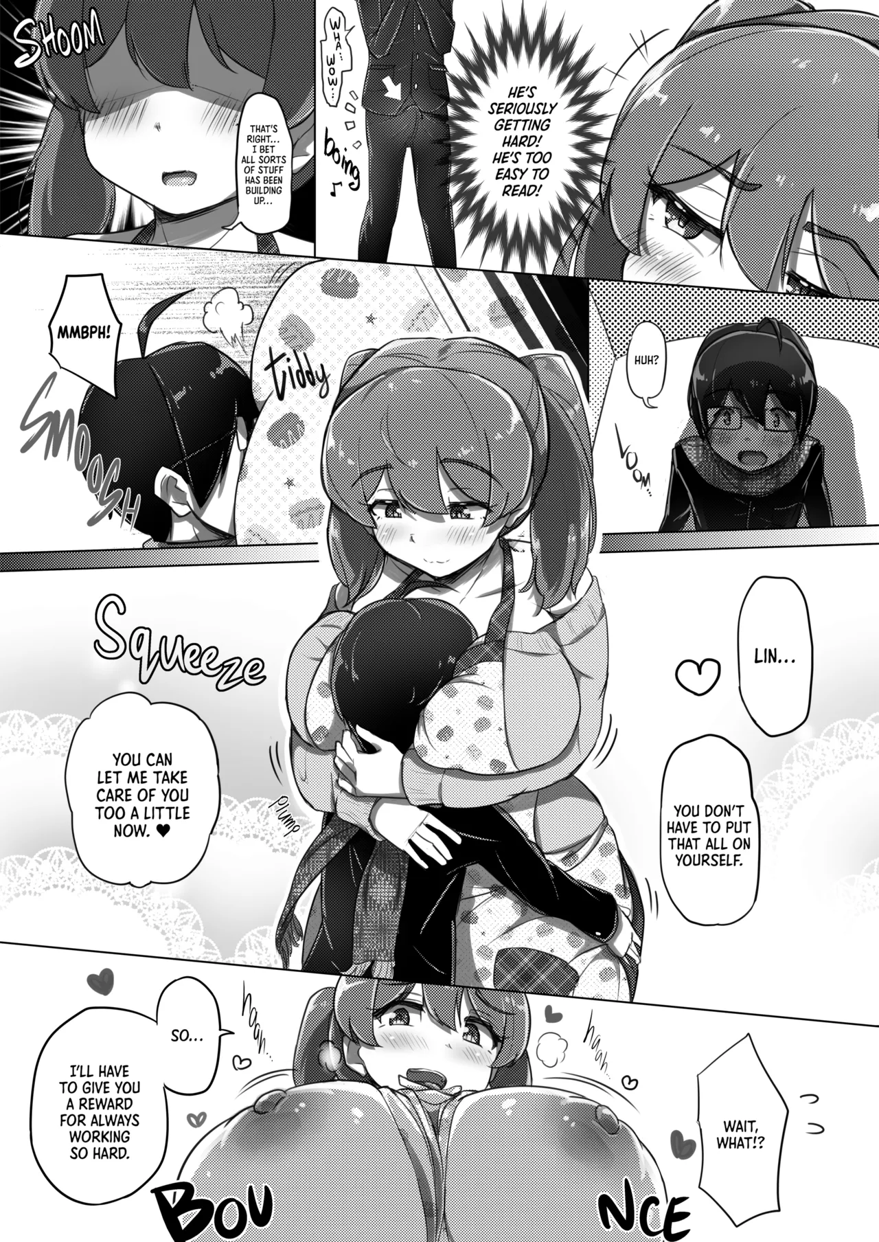 Ama Ecchi! | Sexy Spoiling! page 8 full