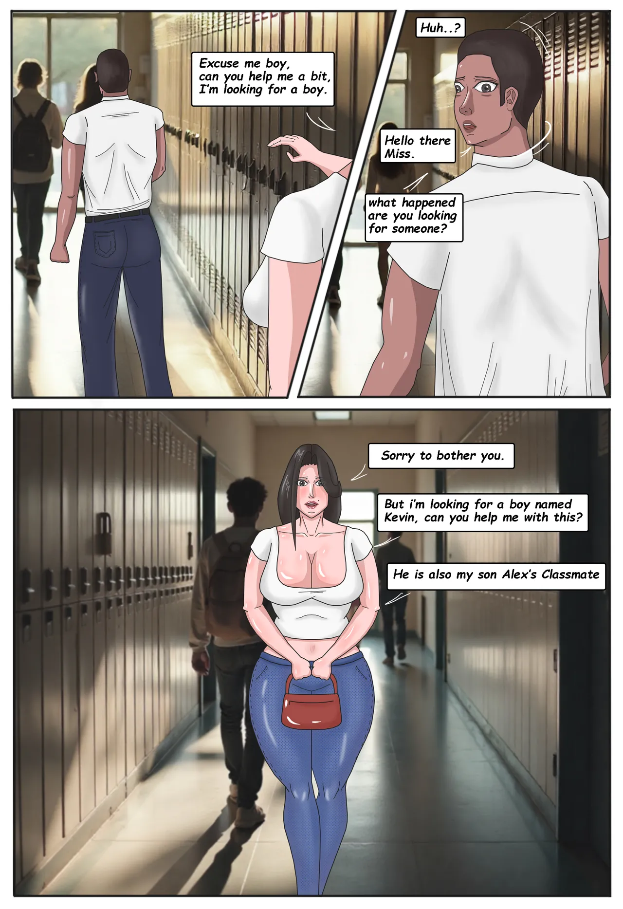 Mom handles the bully chapter 1-3 page 5 full