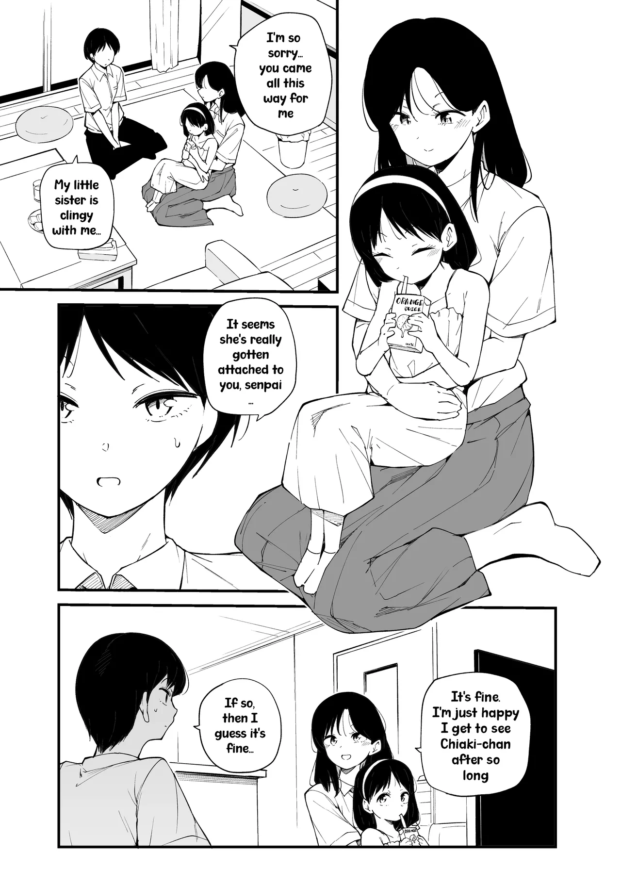 Senpai no Himitsu | Senpai's Secret page 1 full